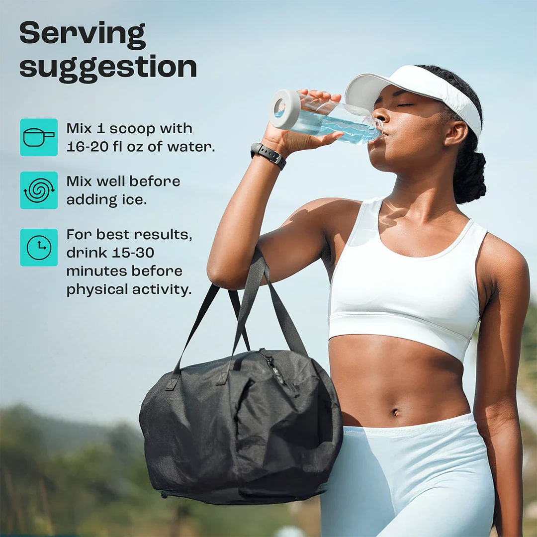 KEY NUTRIENTS Pre-Workout with Electrolytes - Blue Raspberry
