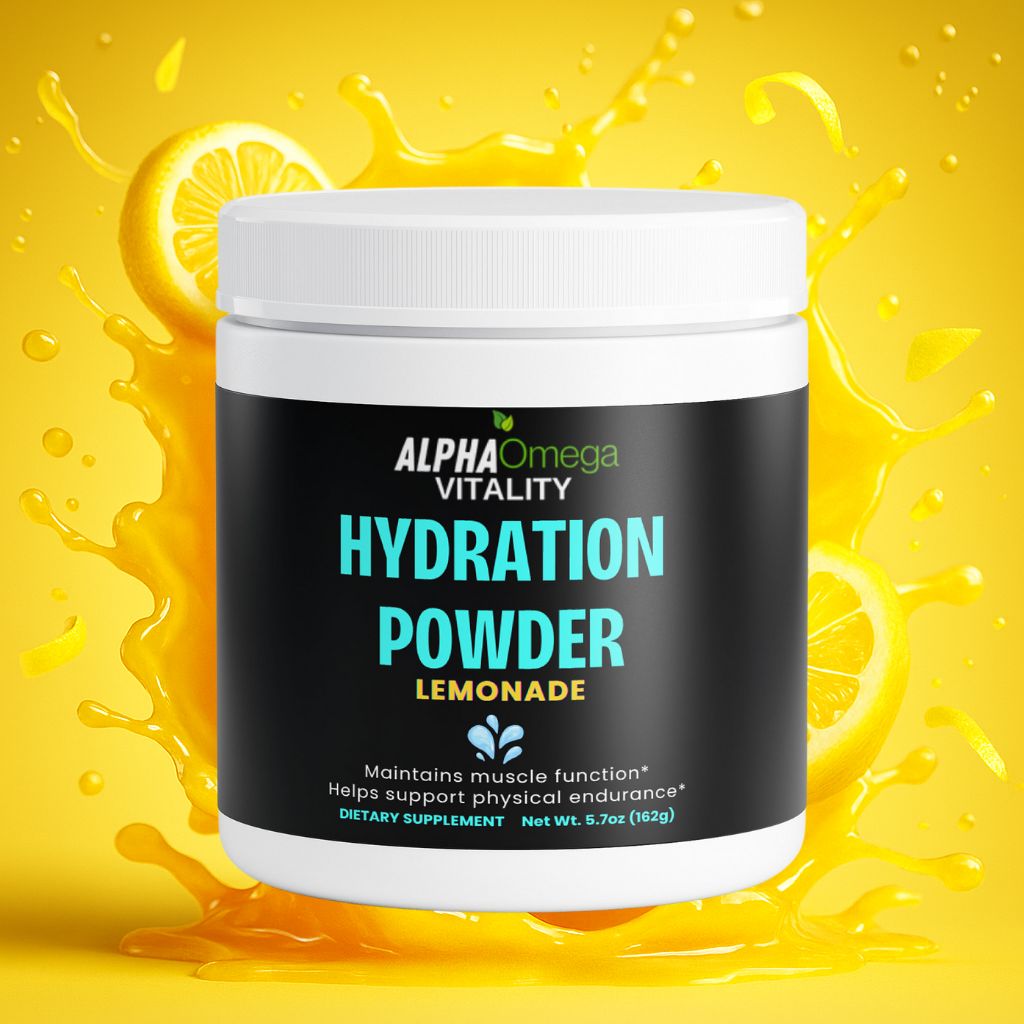 ALPHA OMEGA Hydration Drink Powder - Lemonade