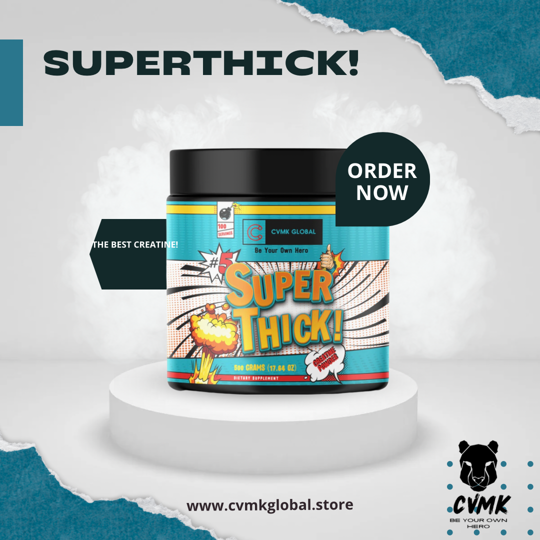 CVMK SUPER THICK Creatine Powder - Unflavored