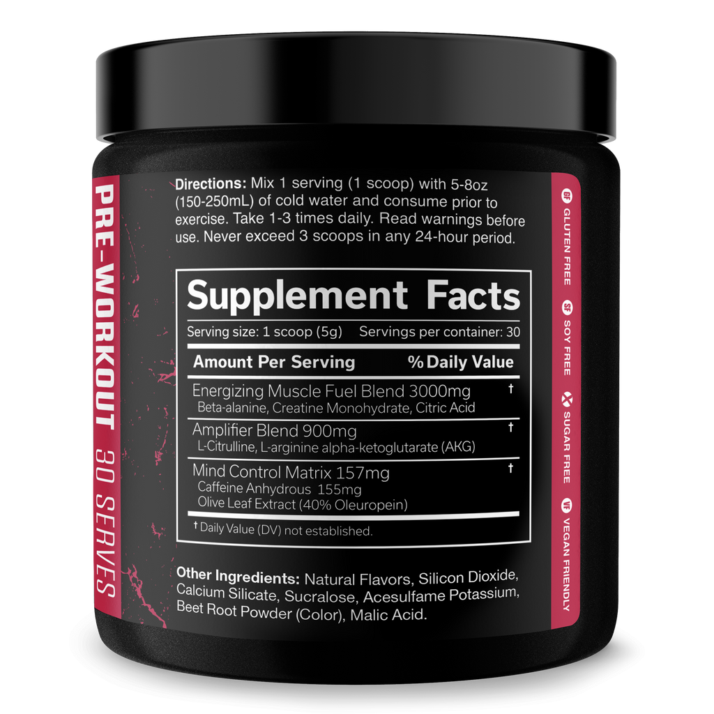 THE CURSE! High-Stim Pre-Workout - 4 Flavors