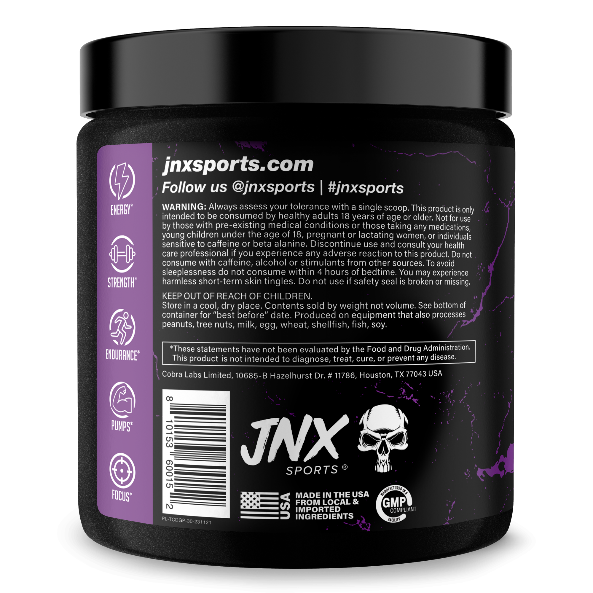 THE CURSE! High-Stim Pre-Workout - 4 Flavors