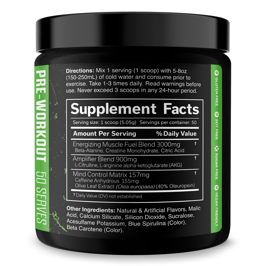 THE CURSE! High-Stim Pre-Workout - 17 Flavors