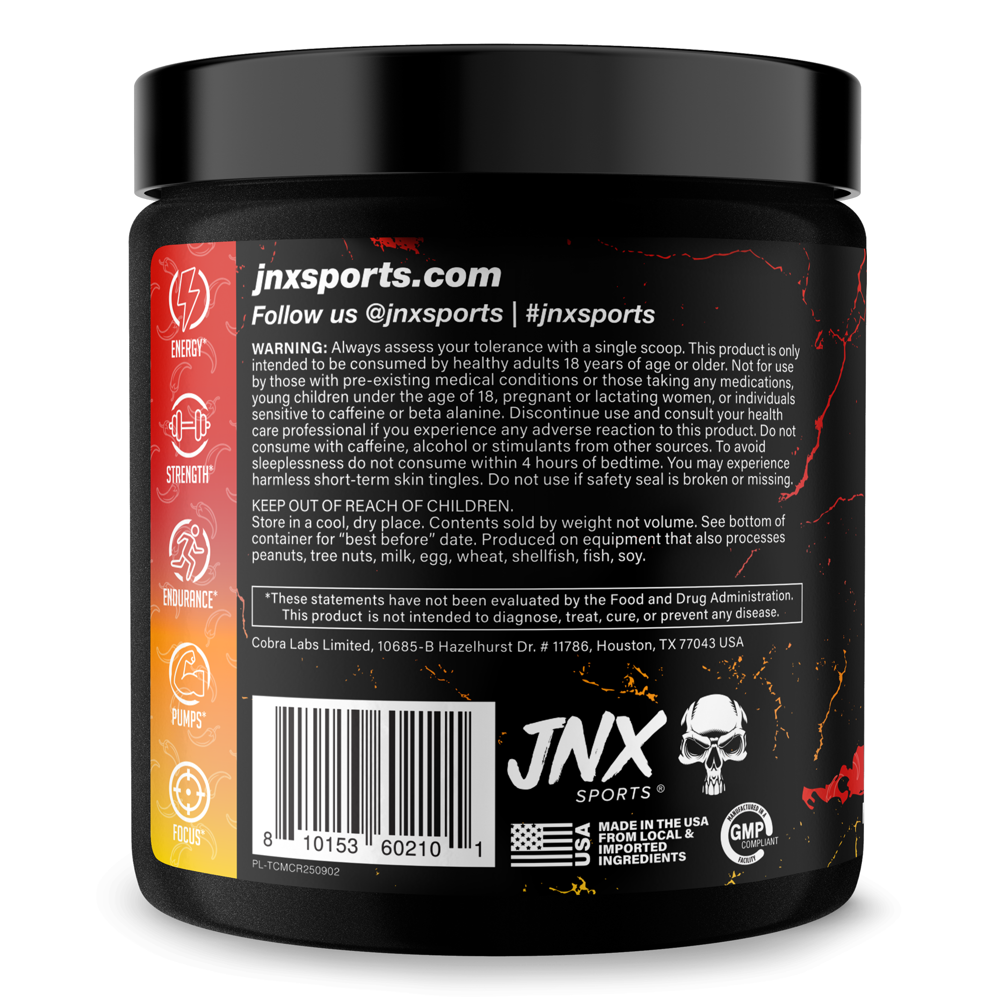 THE CURSE! High-Stim Pre-Workout - 17 Flavors