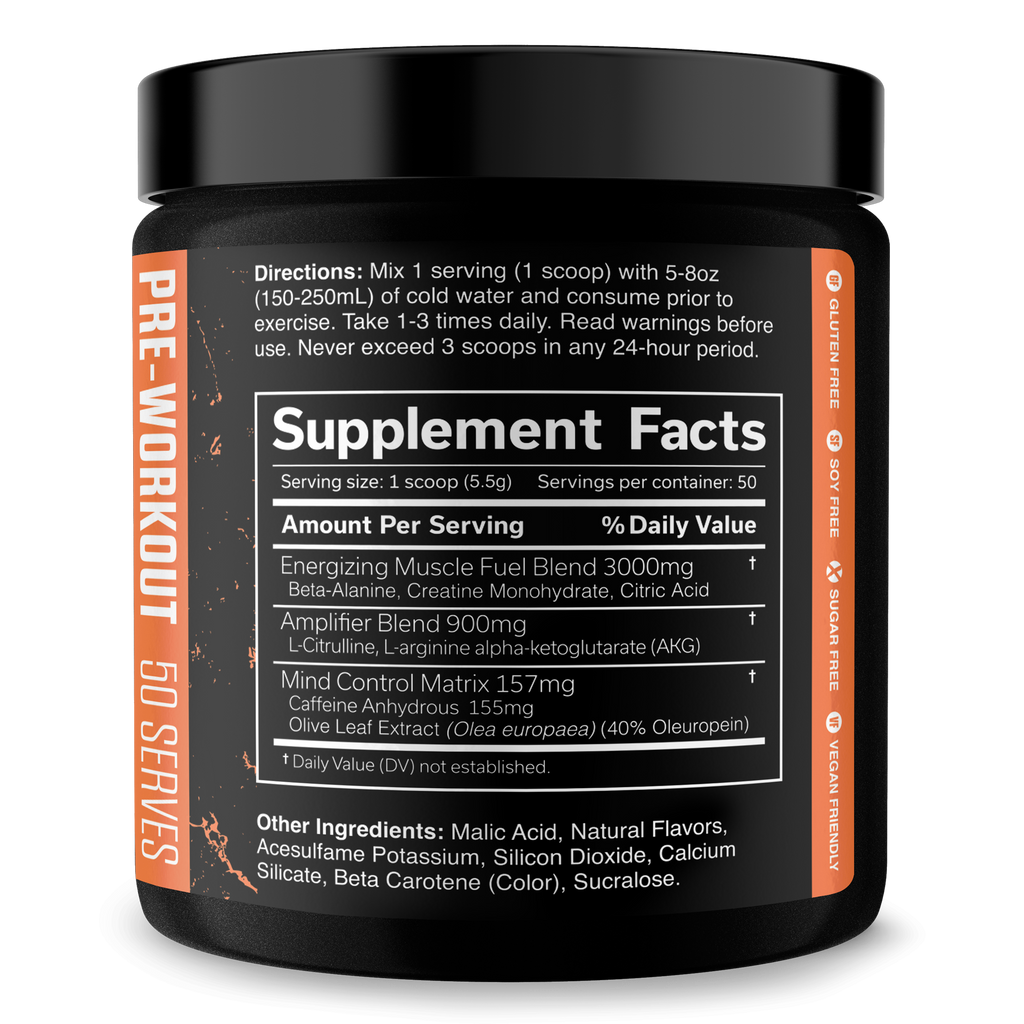THE CURSE! High-Stim Pre-Workout - 17 Flavors