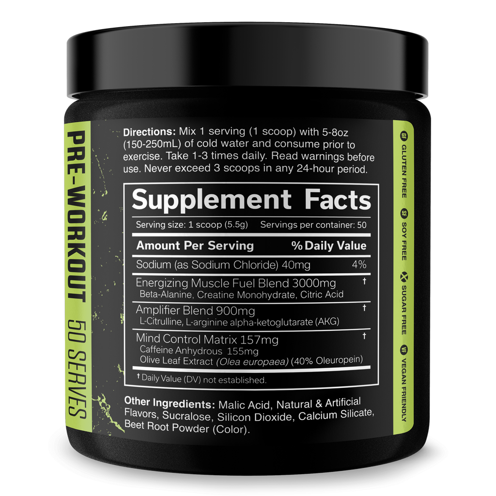 THE CURSE! High-Stim Pre-Workout - 17 Flavors