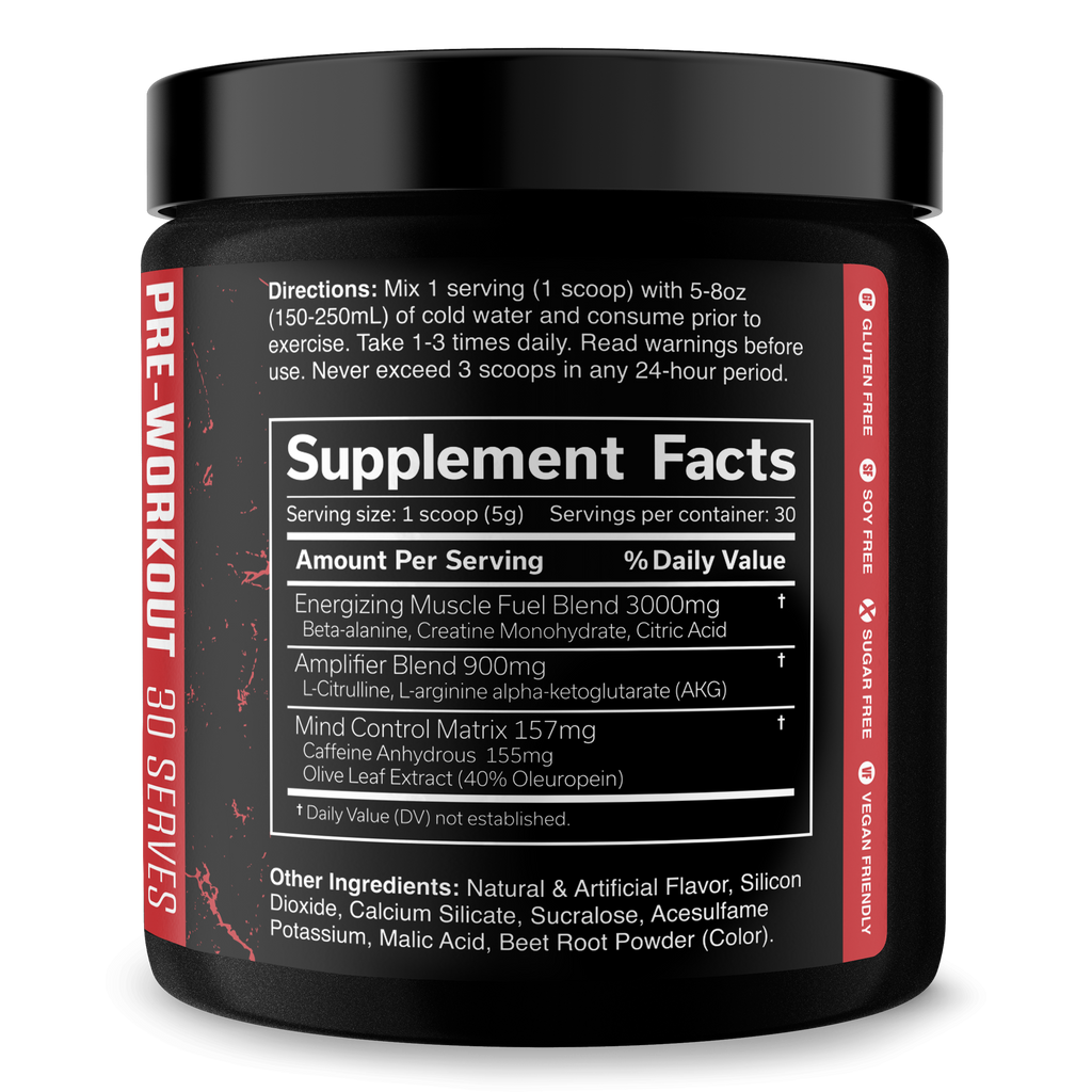THE CURSE! High-Stim Pre-Workout - 4 Flavors