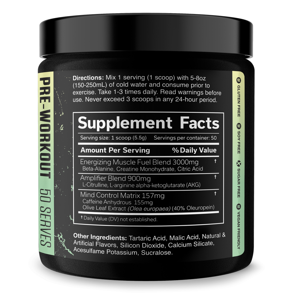 THE CURSE! High-Stim Pre-Workout - 17 Flavors