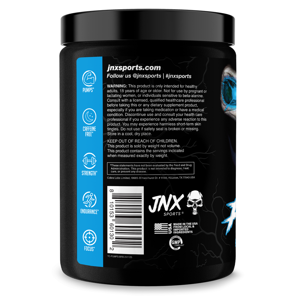 THE CURSE! Stim-Free Pump - 3 Flavors