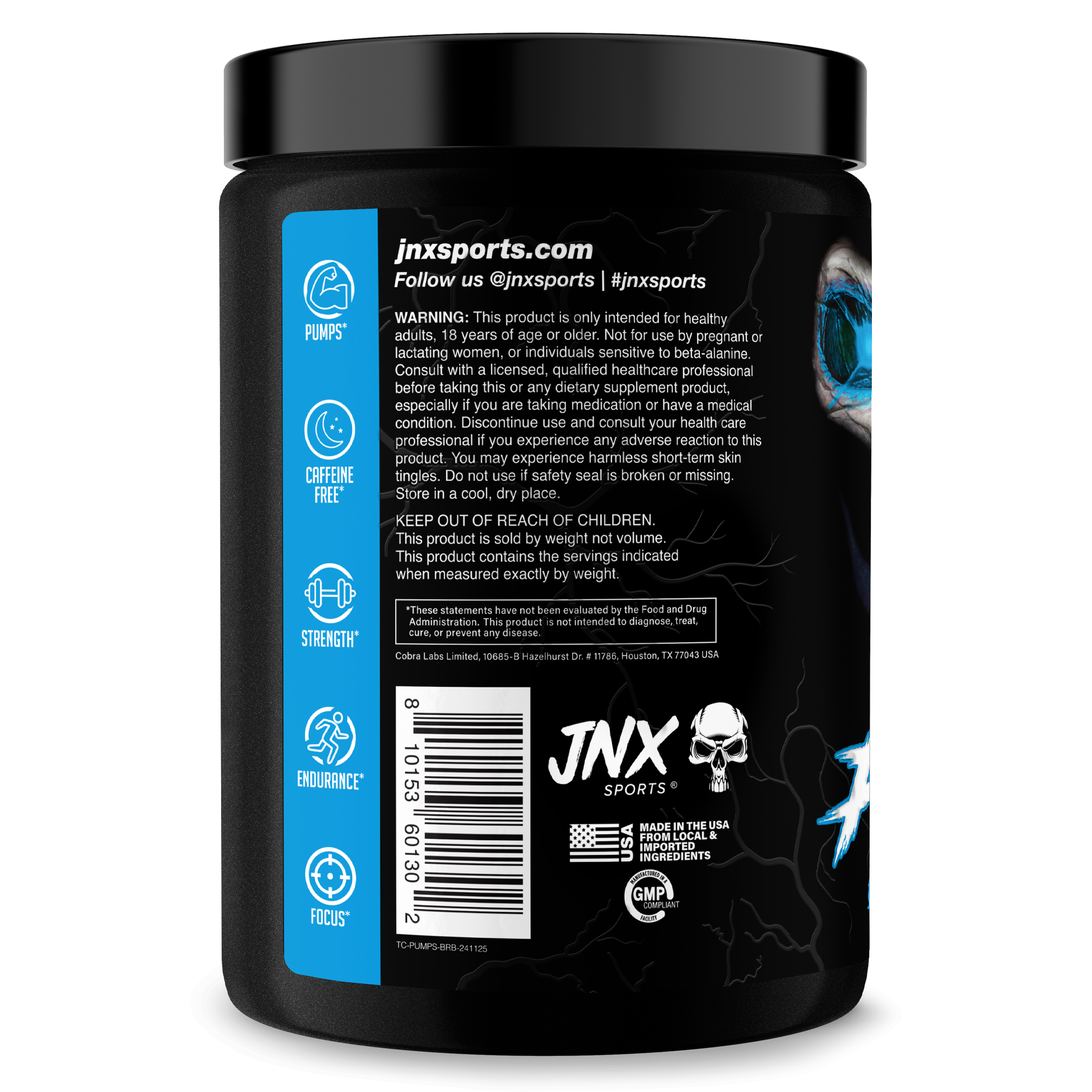 THE CURSE! Stim-Free Pump - 3 Flavors
