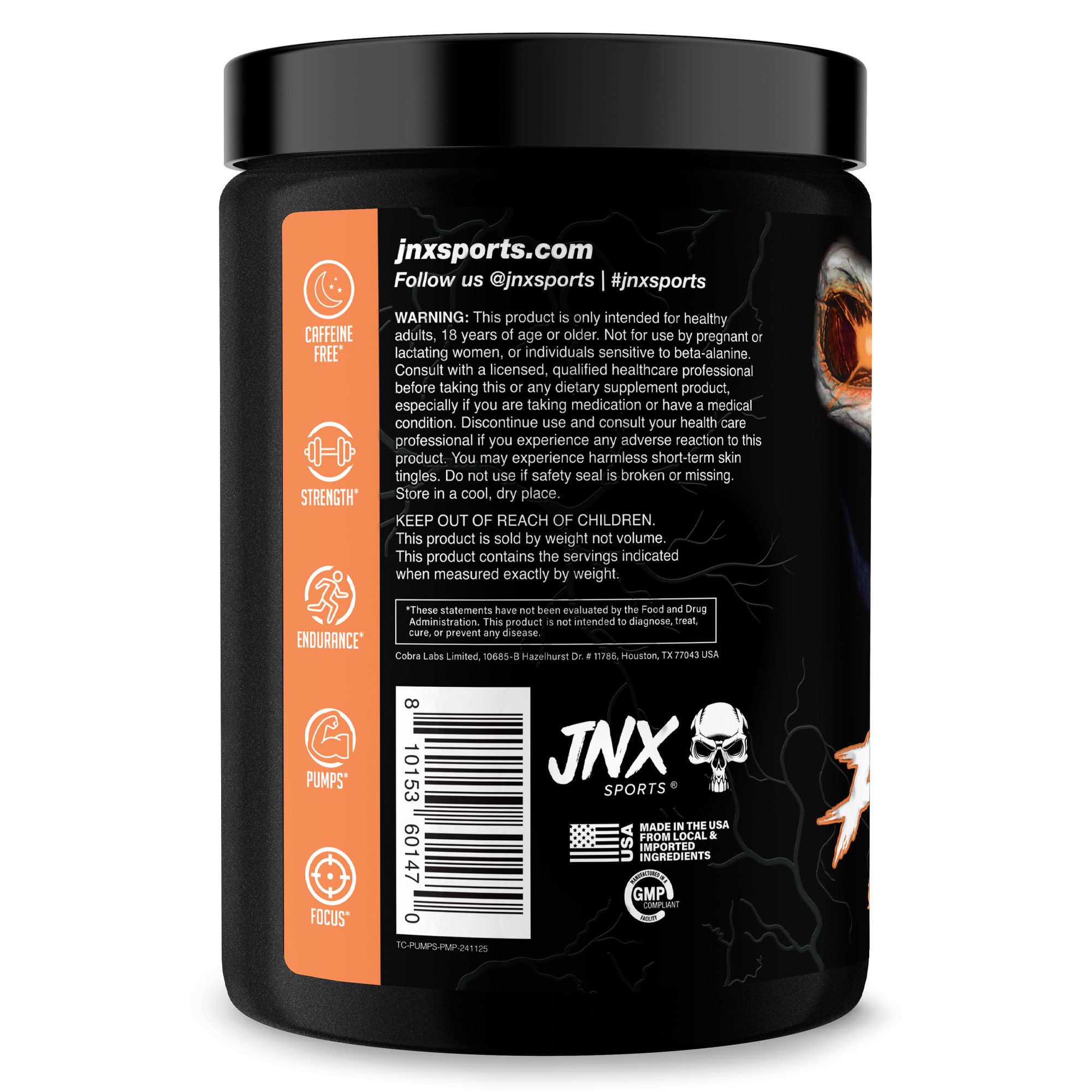 THE CURSE! Stim-Free Pump - 3 Flavors