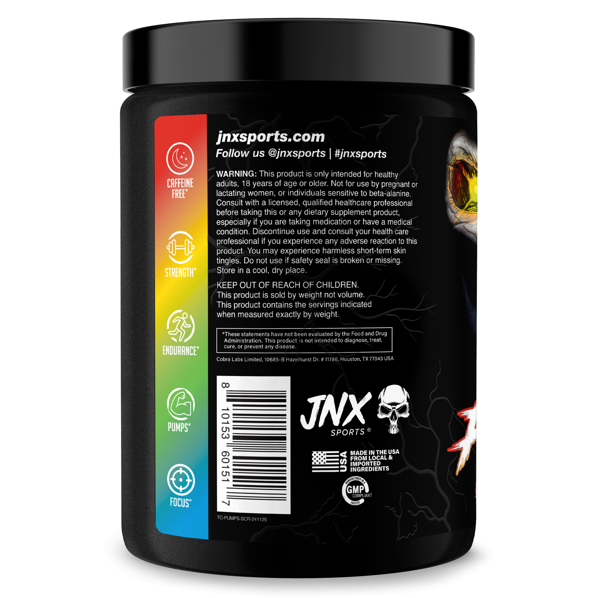 THE CURSE! Stim-Free Pump - 3 Flavors