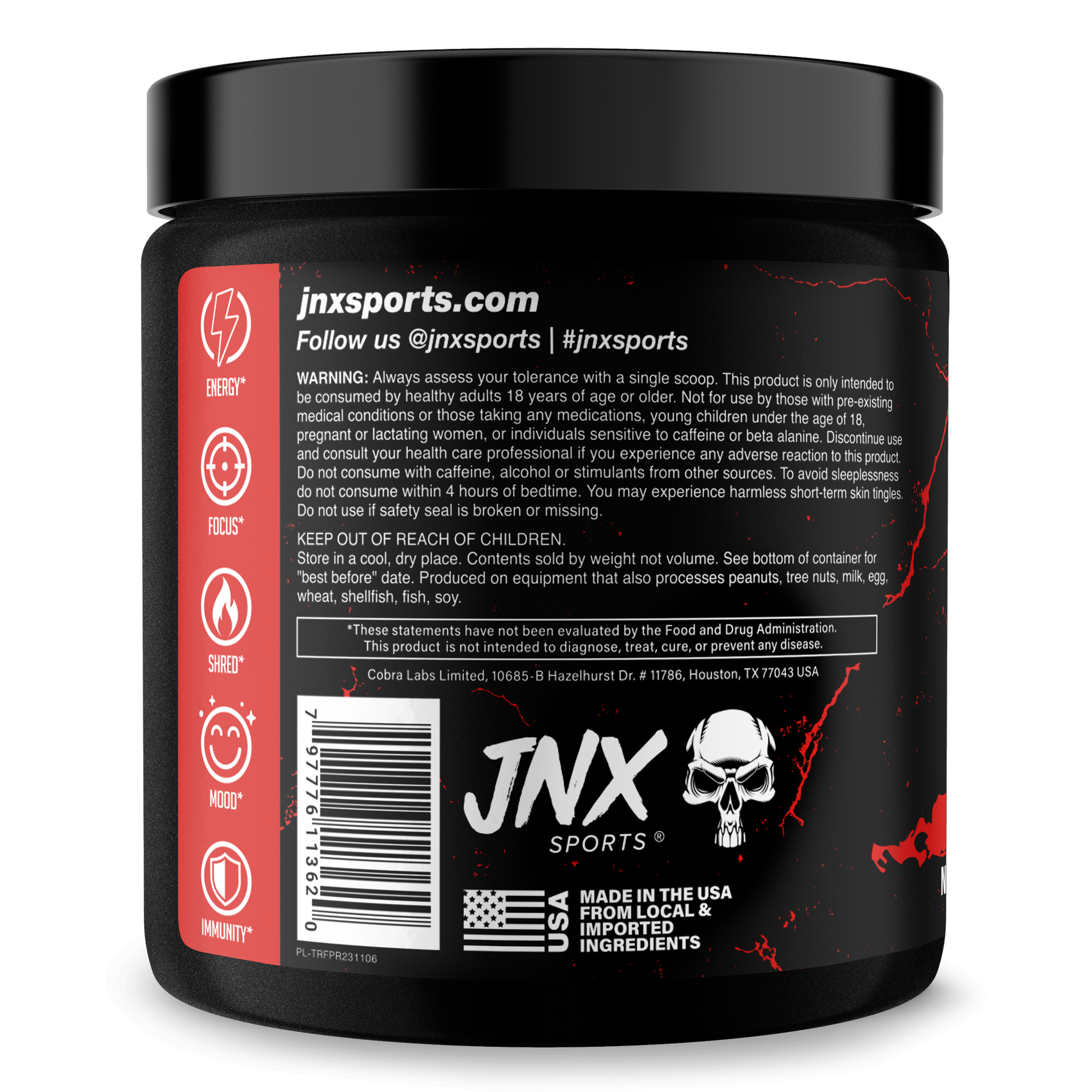 THE RIPPER! Fat Burner Powder - 11 Flavors