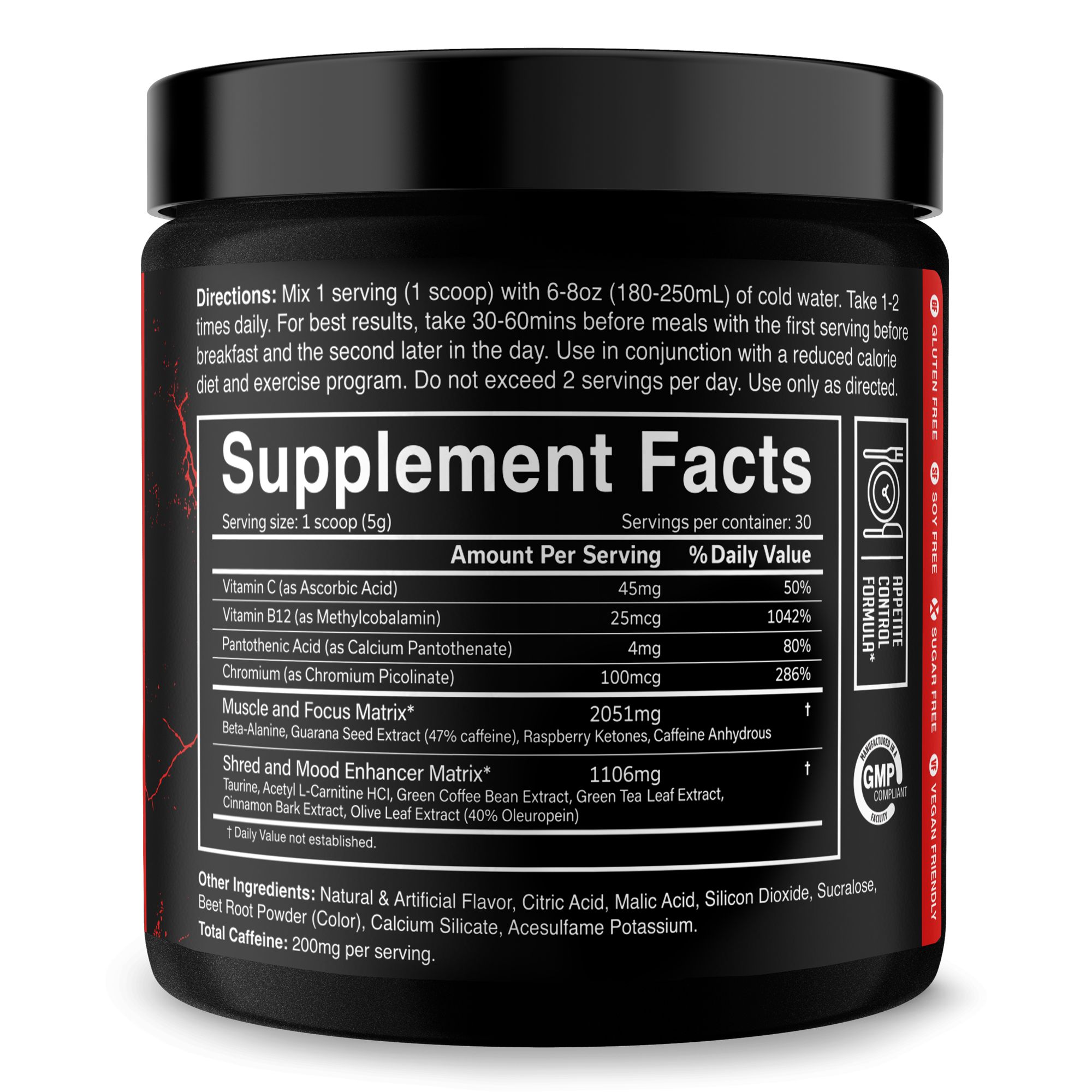 THE RIPPER! Fat Burner Powder - 11 Flavors