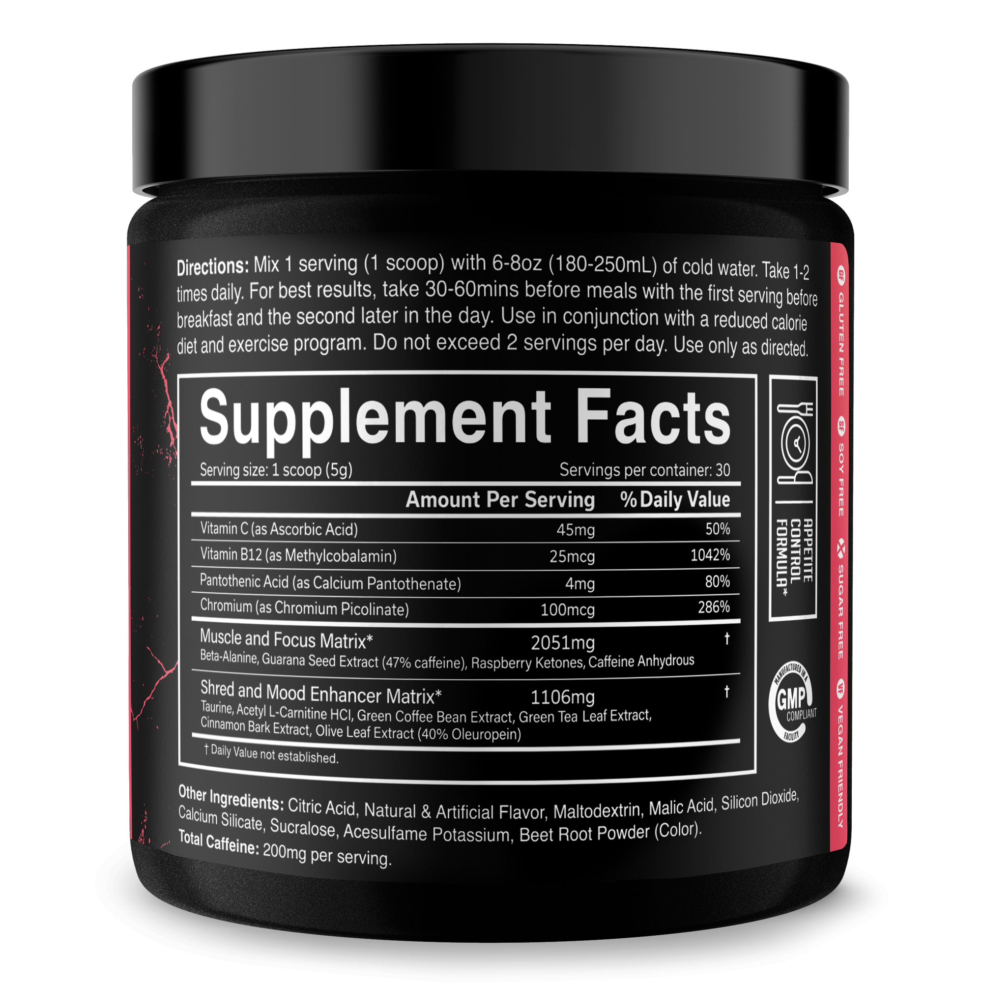 THE RIPPER! Fat Burner Powder - 11 Flavors