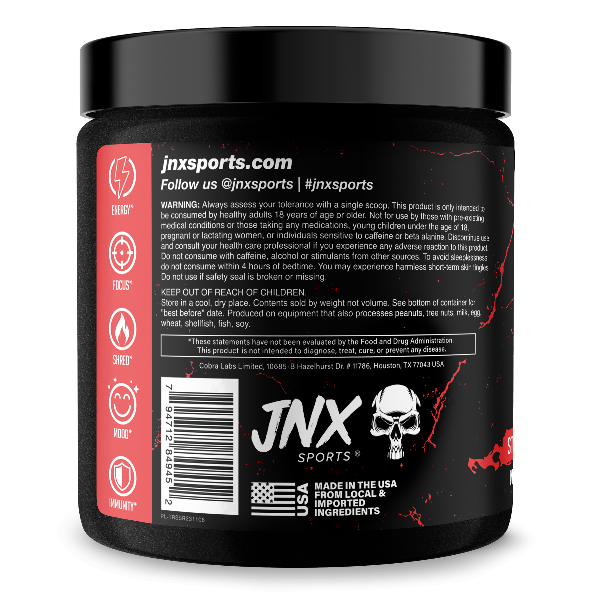THE RIPPER! Fat Burner Powder - 11 Flavors
