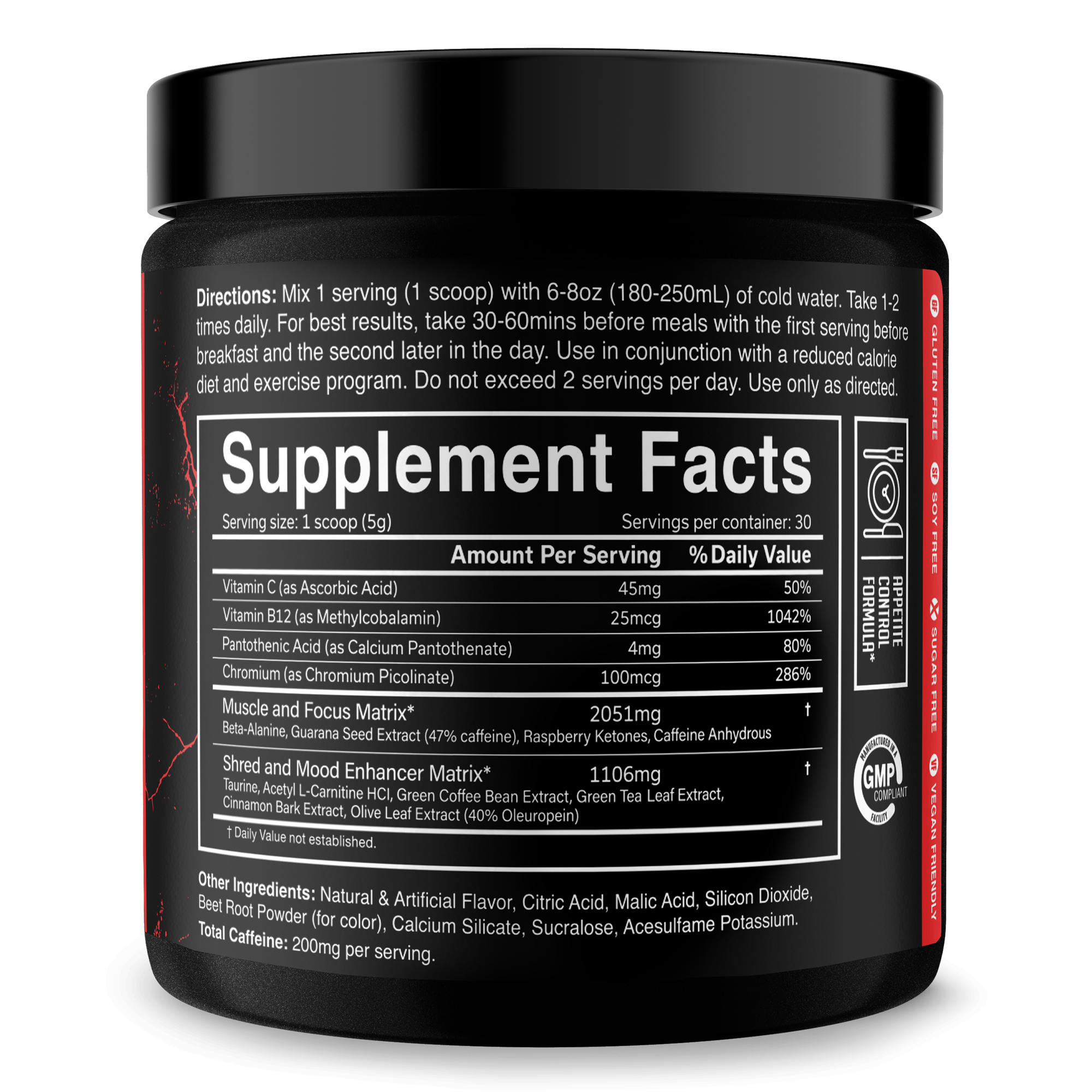 THE RIPPER! Fat Burner Powder - 11 Flavors