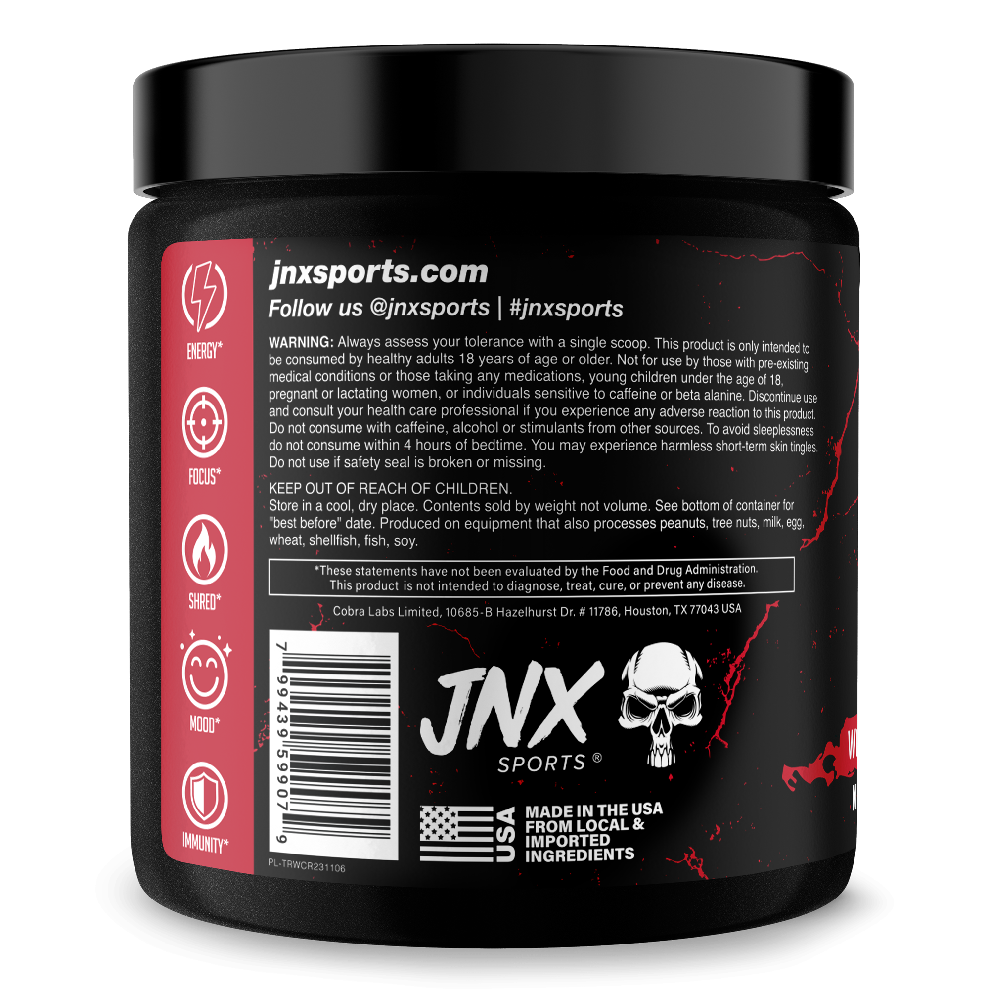 THE RIPPER! Fat Burner Powder - 11 Flavors