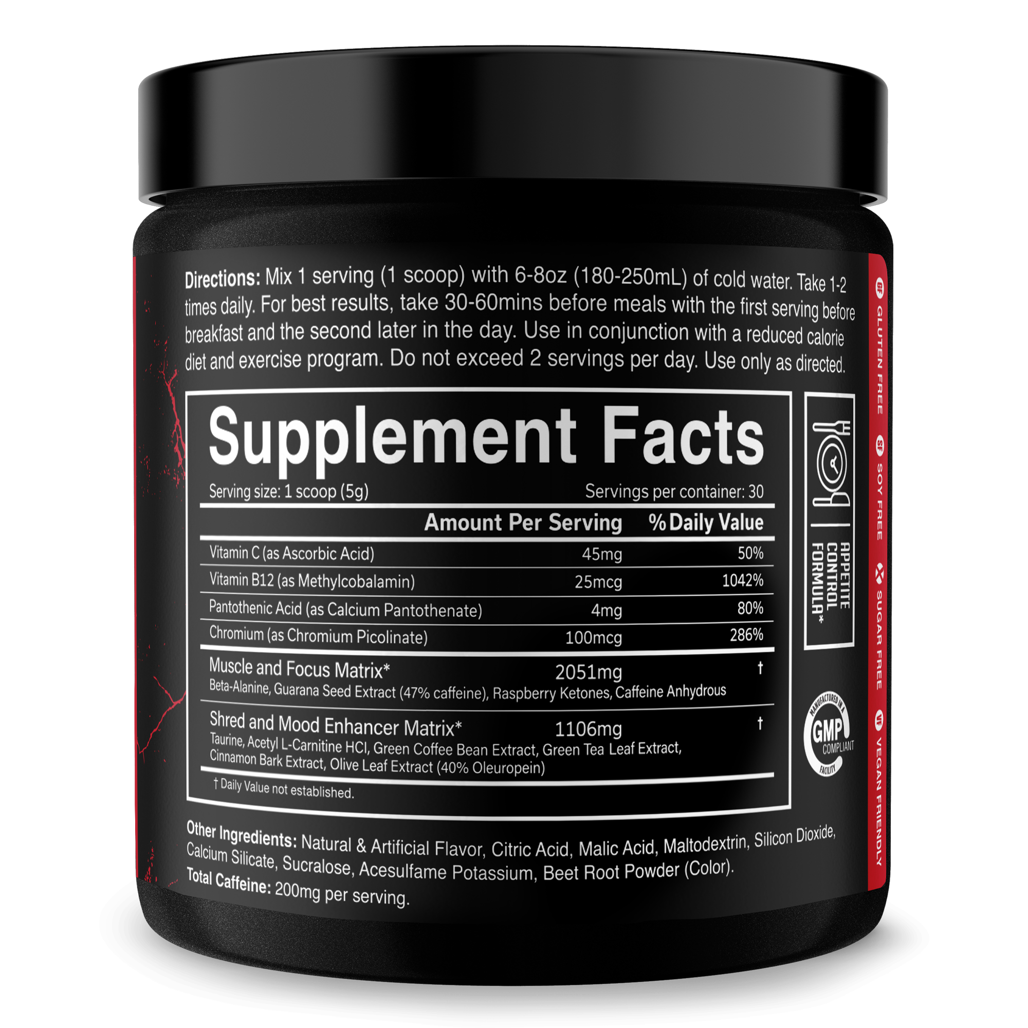 THE RIPPER! Fat Burner Powder - 11 Flavors