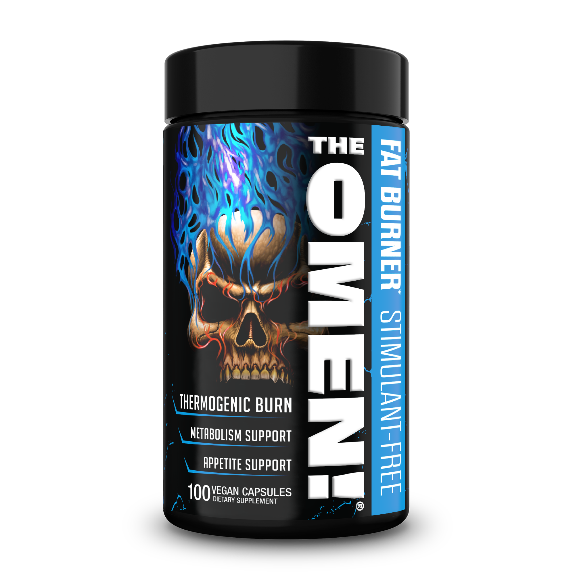 THE OMEN! Stim-Free Fat Burner - 100 Capsules