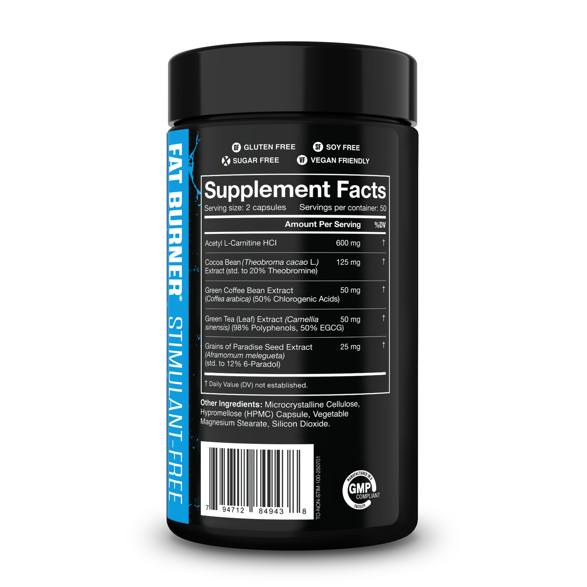 THE OMEN! Stim-Free Fat Burner - 100 Capsules