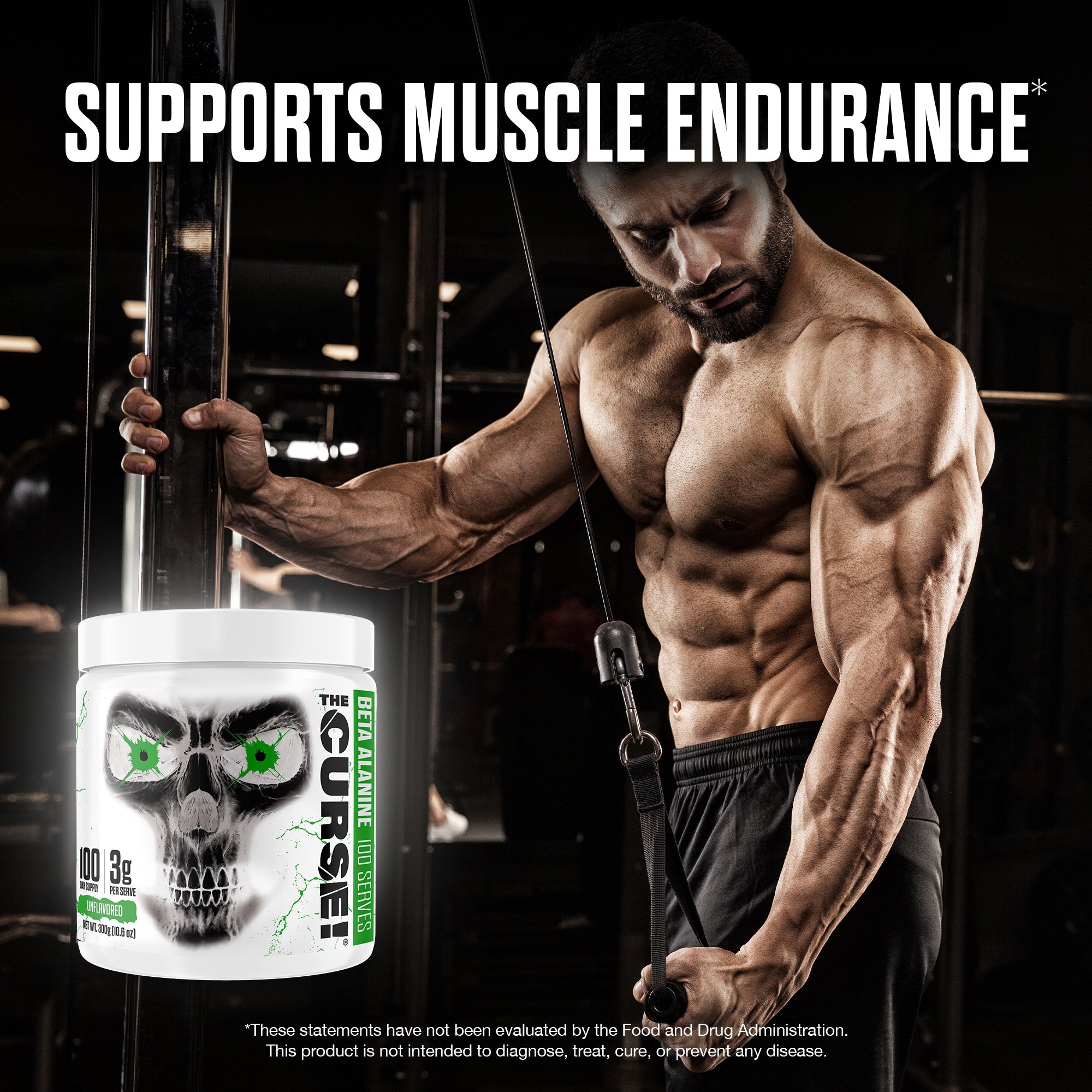 THE CURSE! Beta Alanine Powder - Unflavored
