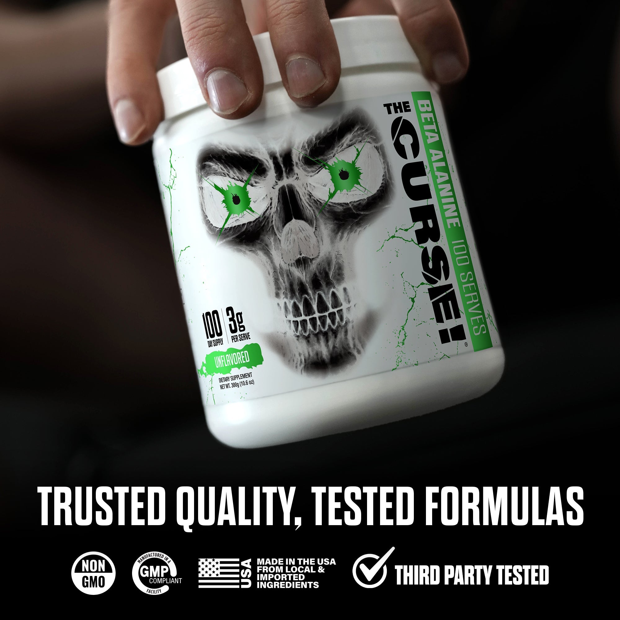 THE CURSE! Beta Alanine Powder - Unflavored