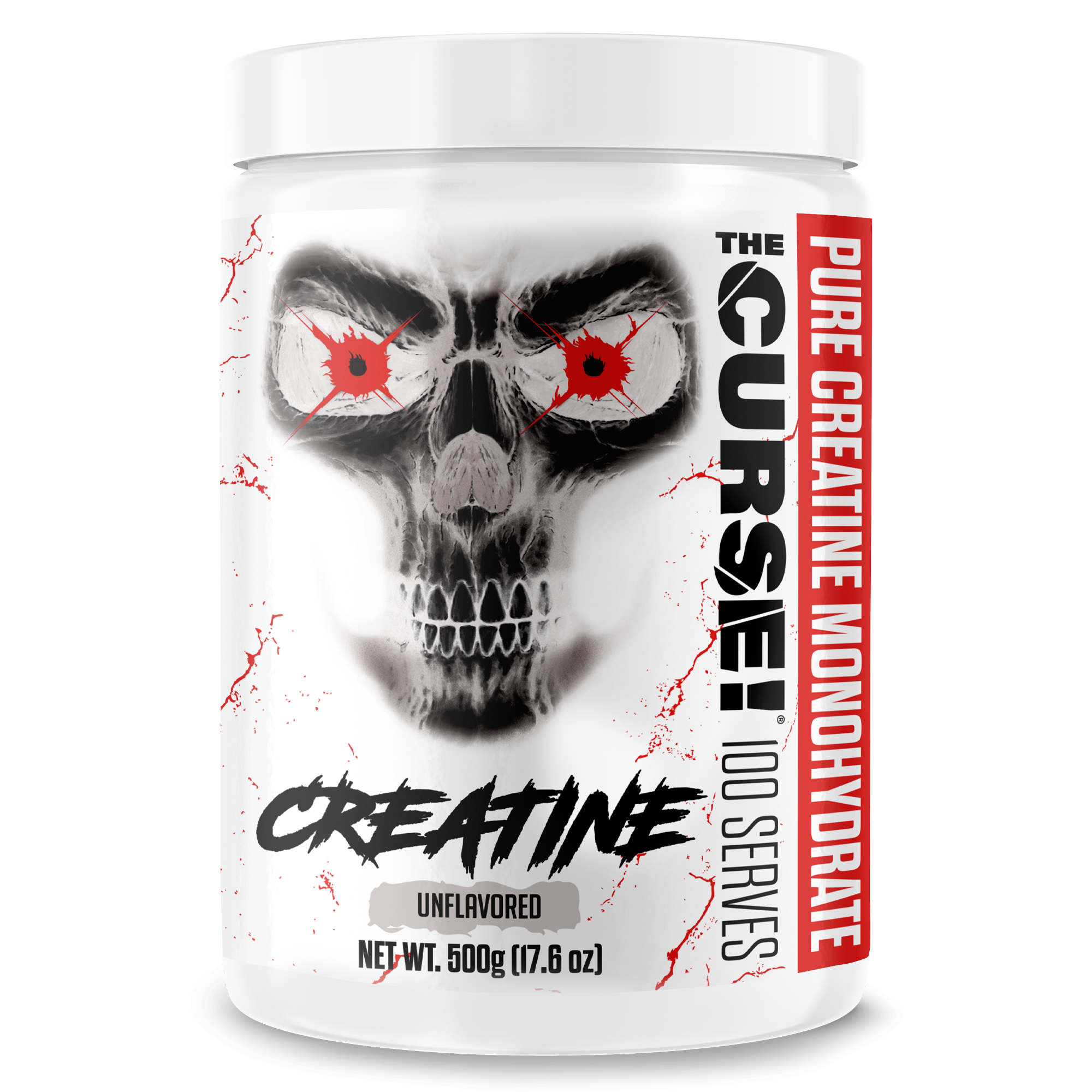 THE CURSE! Creatine Monohydrate Powder - Unflavored
