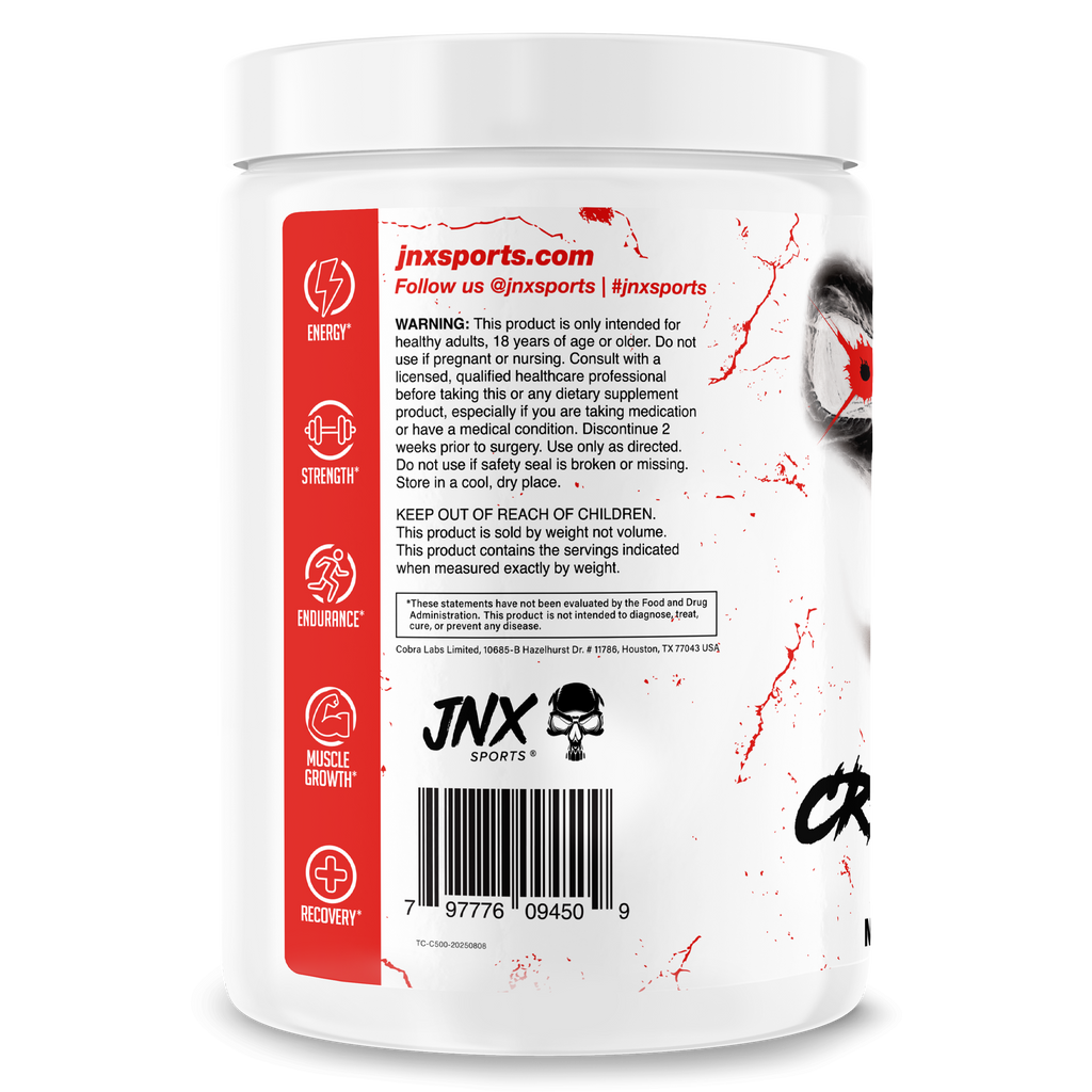 THE CURSE! Creatine Monohydrate Powder - Unflavored