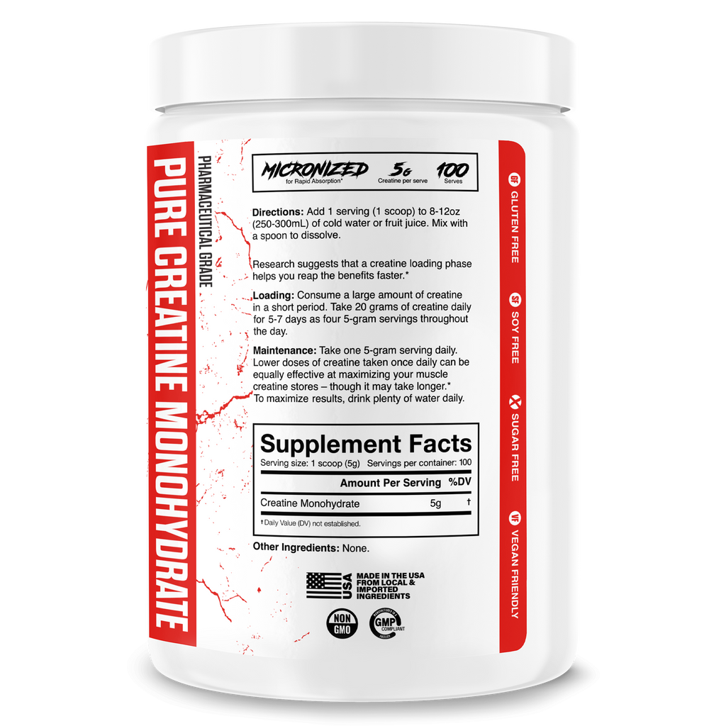 THE CURSE! Creatine Monohydrate Powder - Unflavored