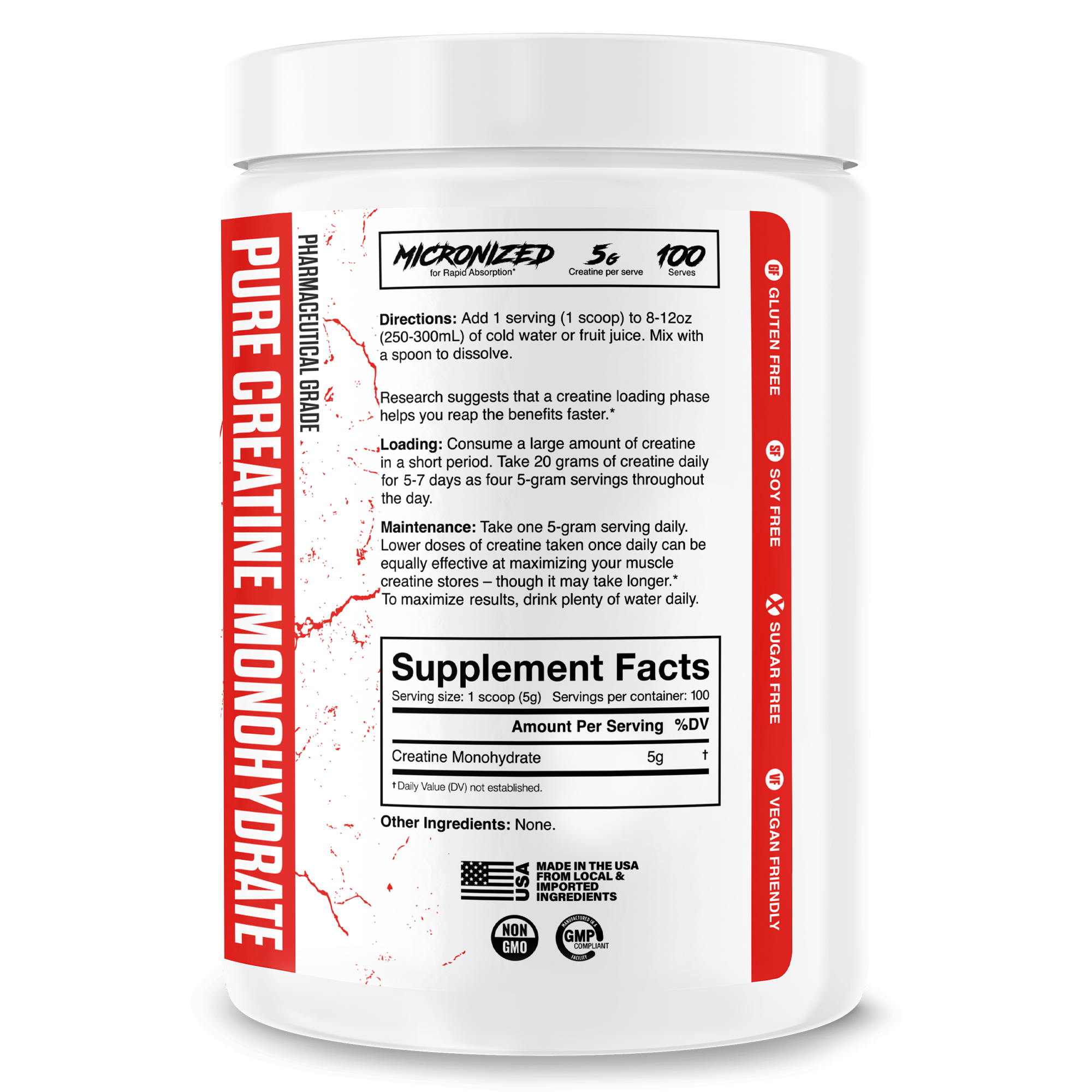 THE CURSE! Creatine Monohydrate Powder - Unflavored