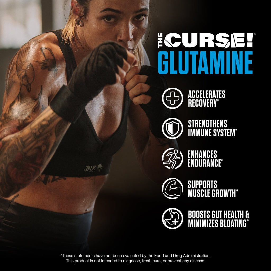 THE CURSE! Micronized Glutamine Powder - Unflavored