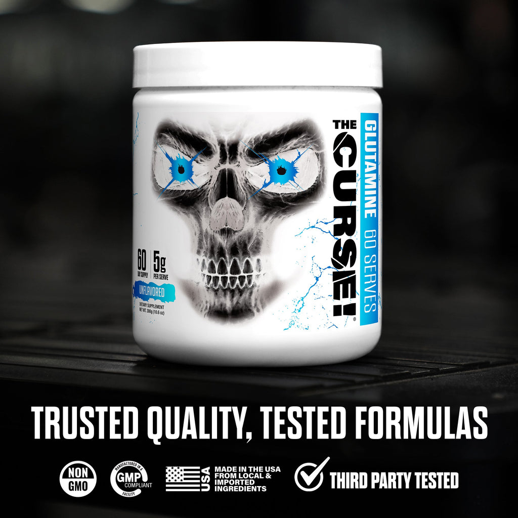 THE CURSE! Micronized Glutamine Powder - Unflavored