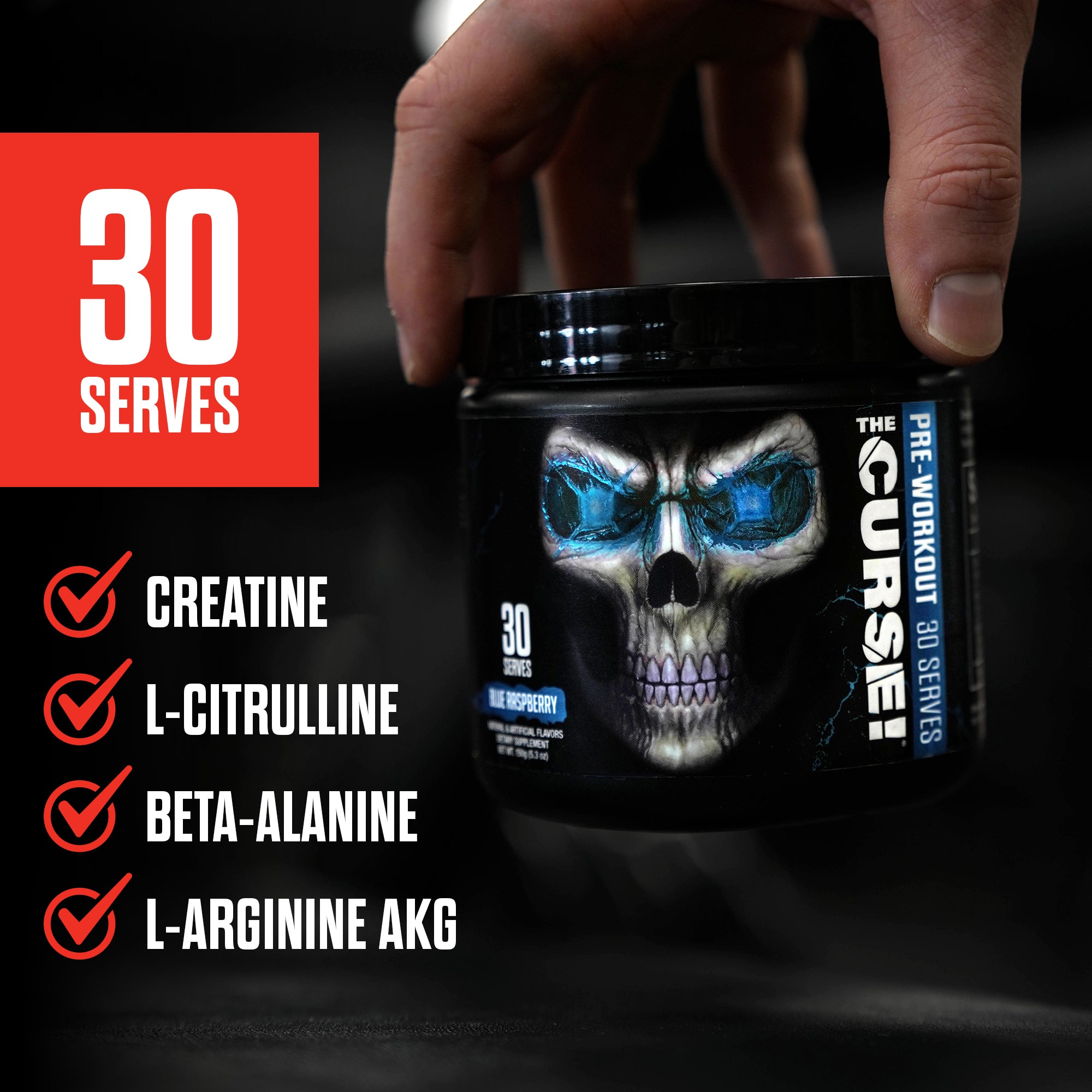 THE CURSE! High-Stim Pre-Workout - 4 Flavors