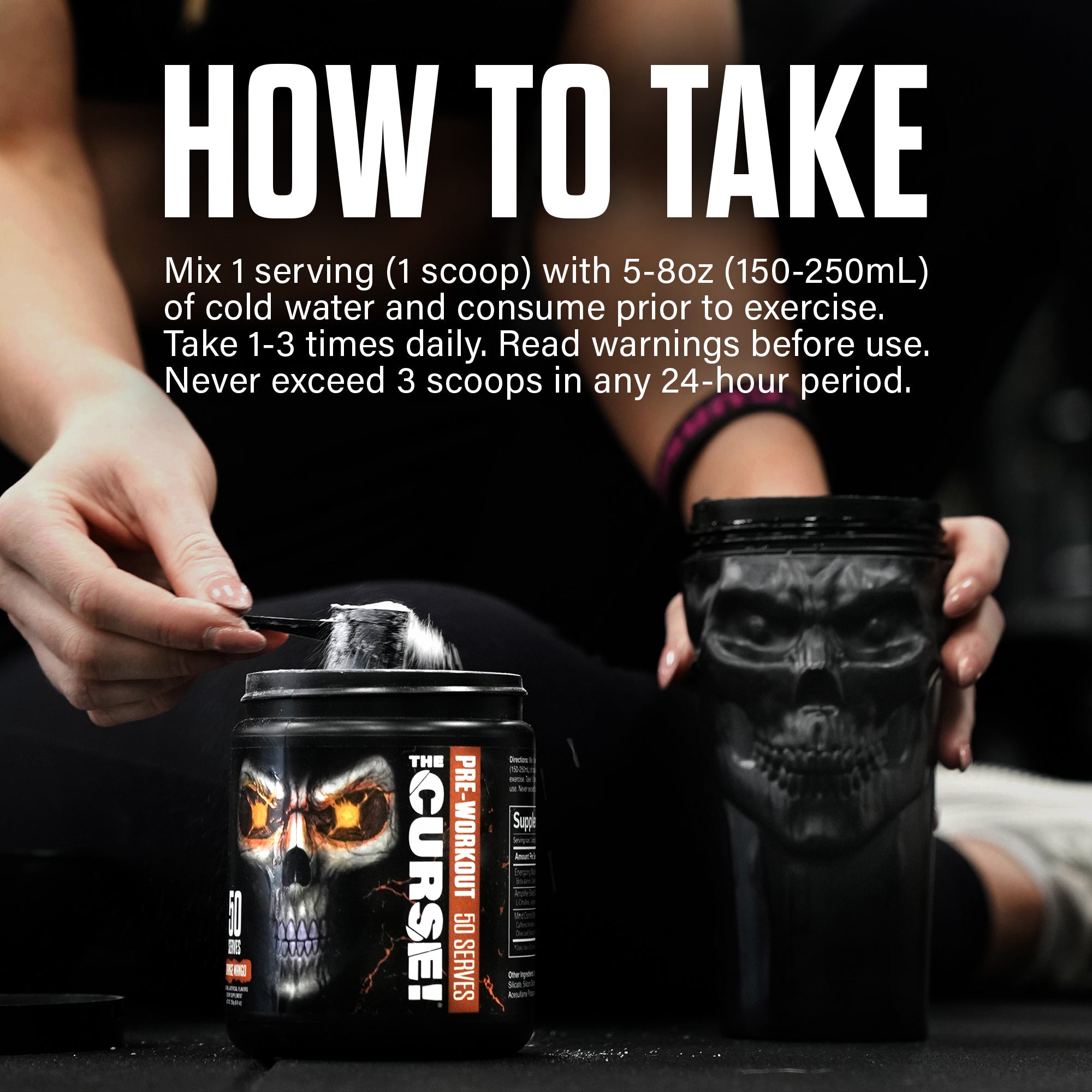 THE CURSE! High-Stim Pre-Workout - 17 Flavors