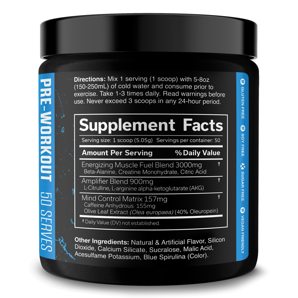 THE CURSE! High-Stim Pre-Workout - 17 Flavors