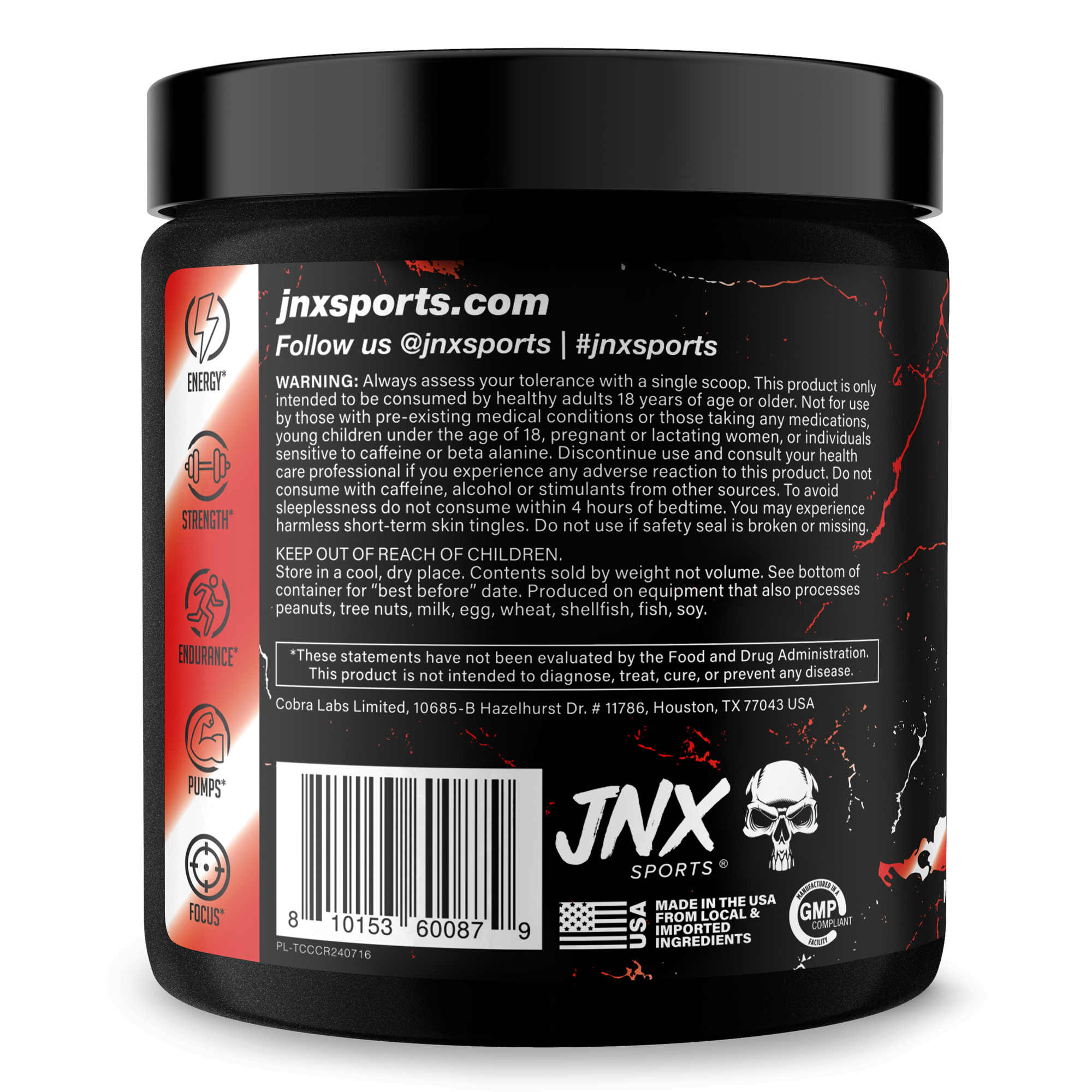 THE CURSE! High-Stim Pre-Workout - 17 Flavors