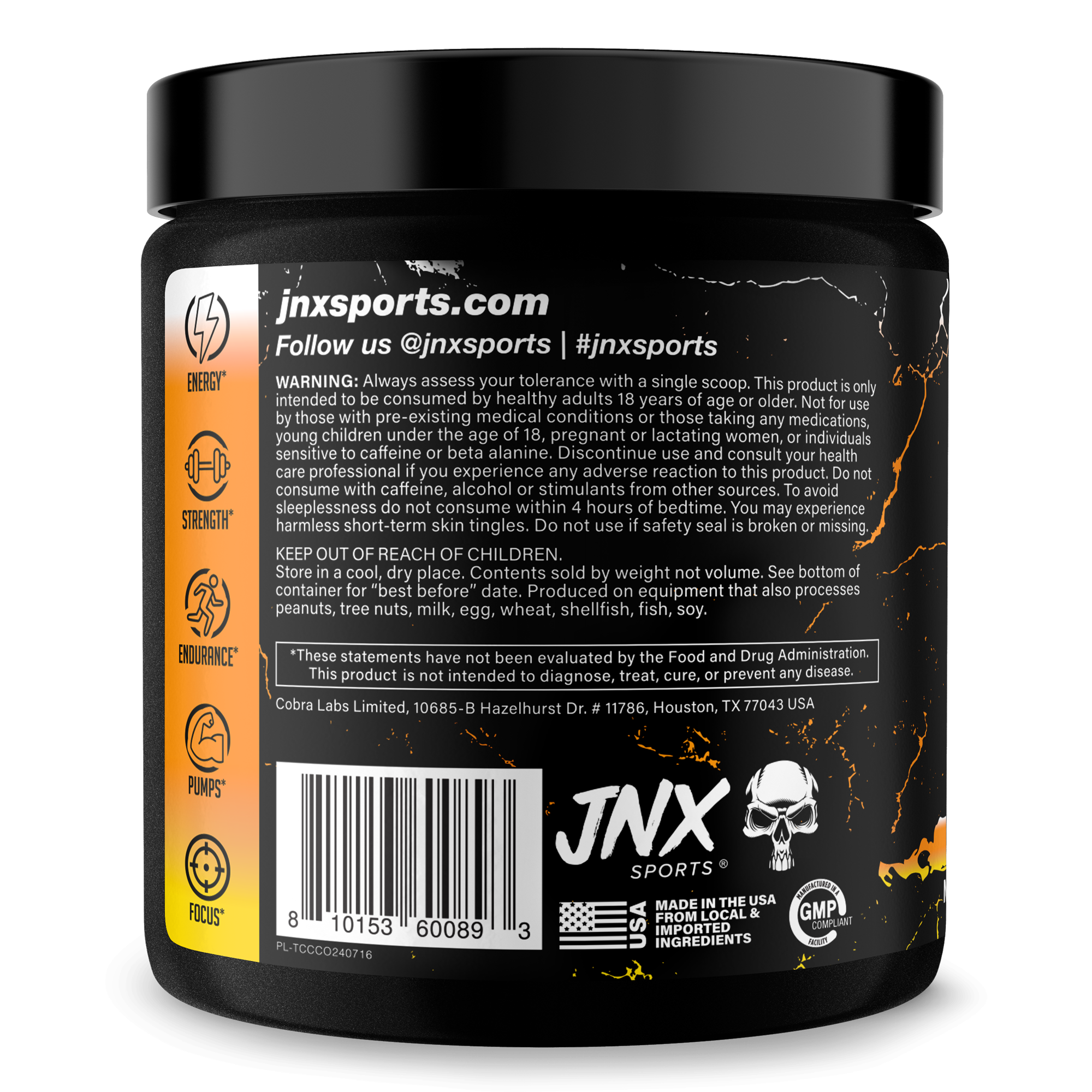 THE CURSE! High-Stim Pre-Workout - 17 Flavors