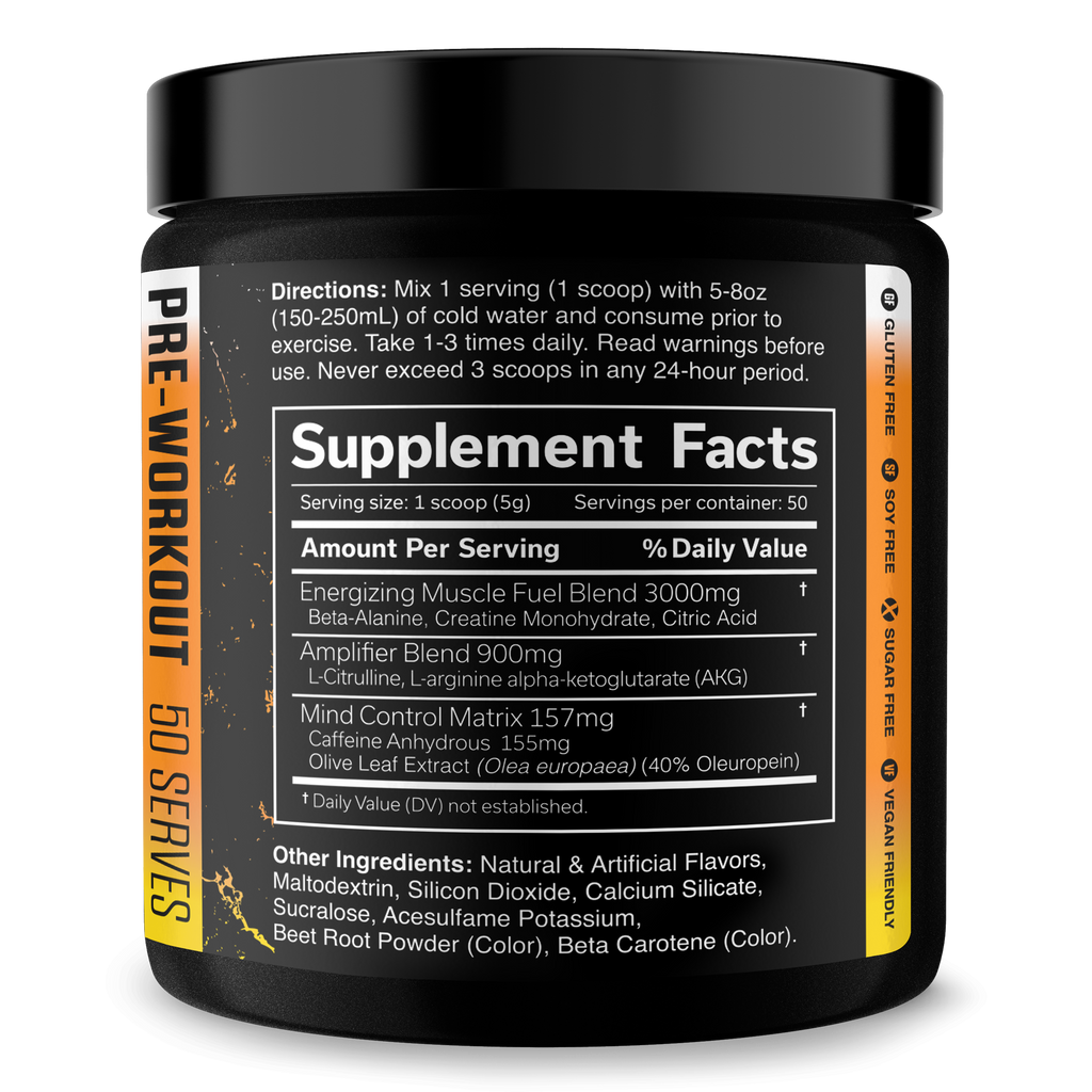 THE CURSE! High-Stim Pre-Workout - 17 Flavors