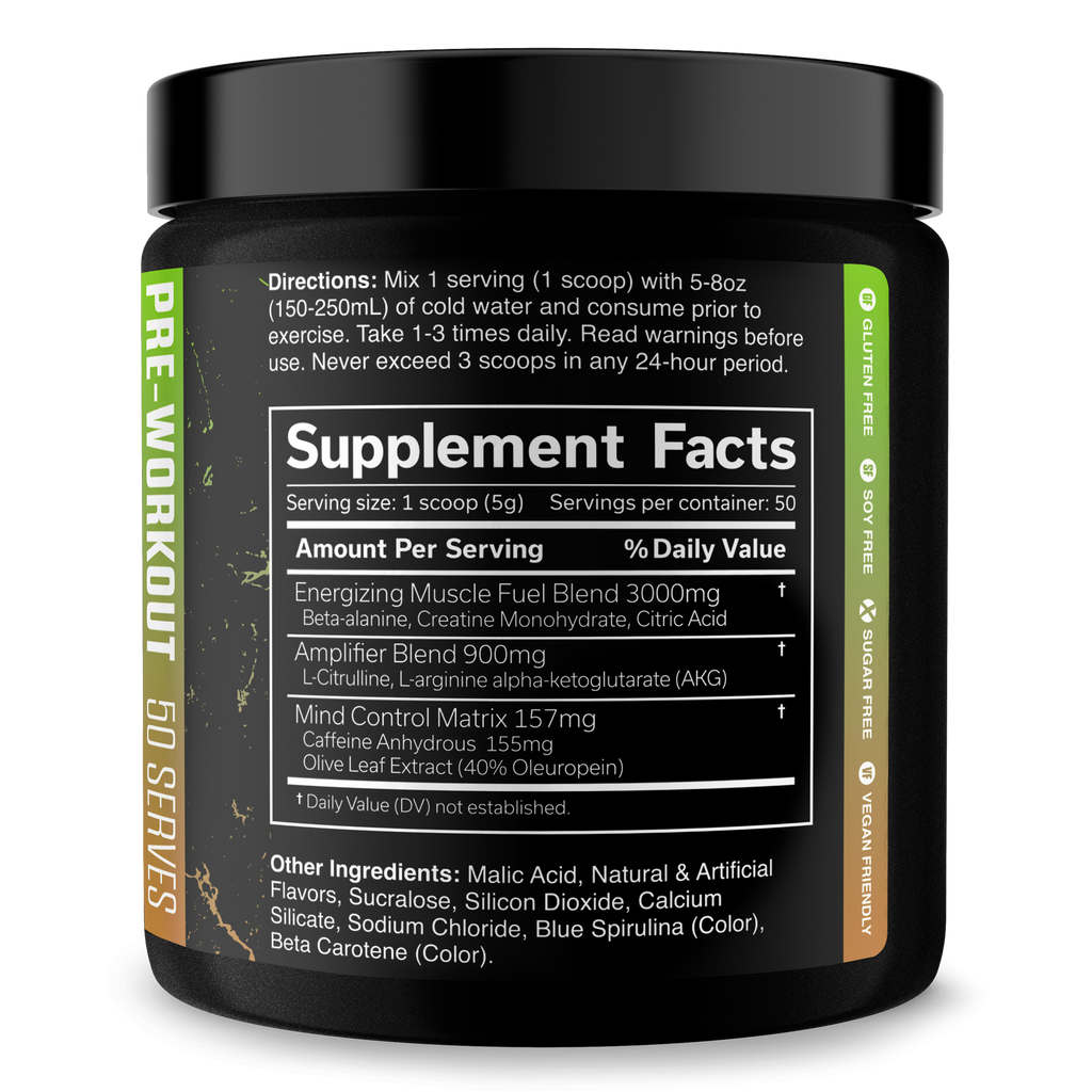 THE CURSE! High-Stim Pre-Workout - 17 Flavors