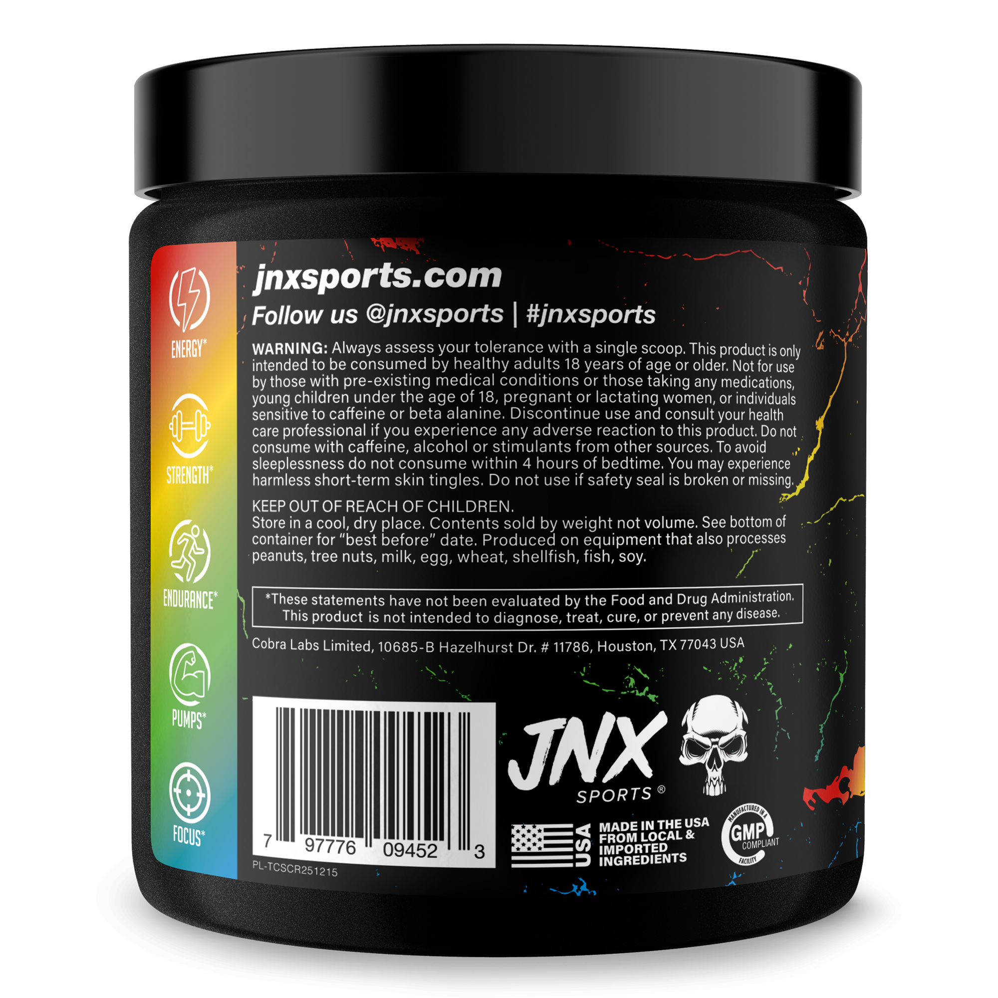 THE CURSE! High-Stim Pre-Workout - 17 Flavors