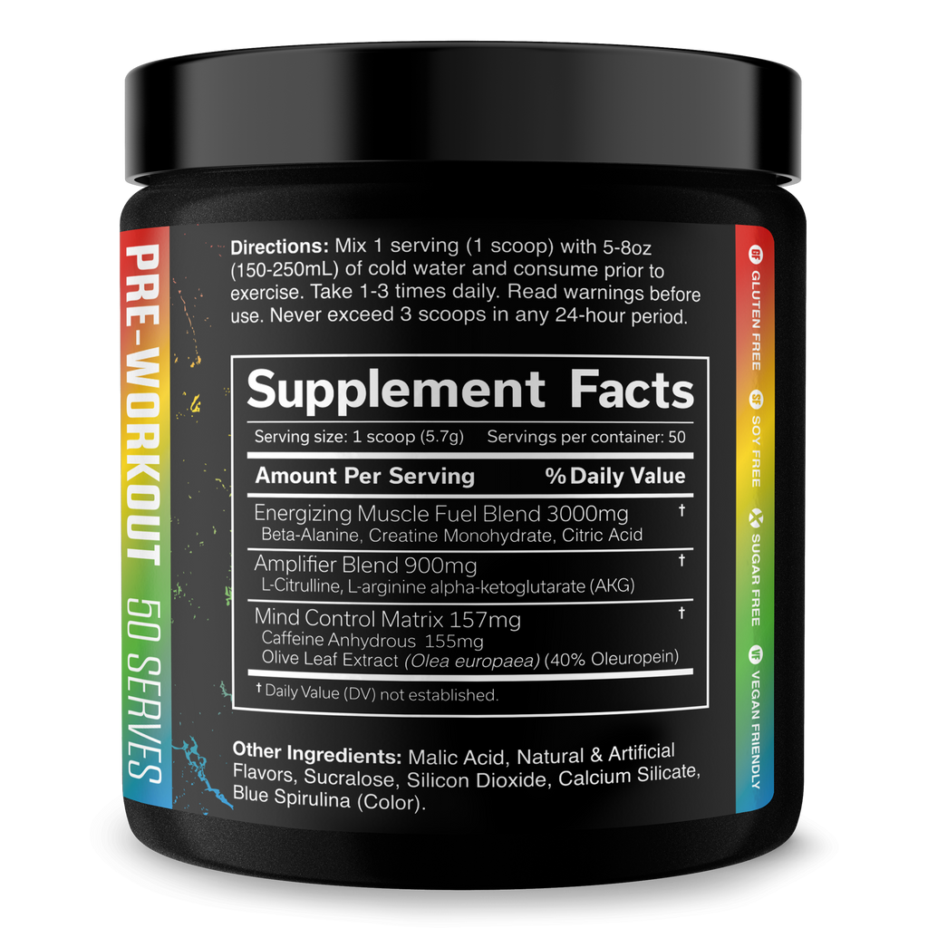THE CURSE! High-Stim Pre-Workout - 17 Flavors