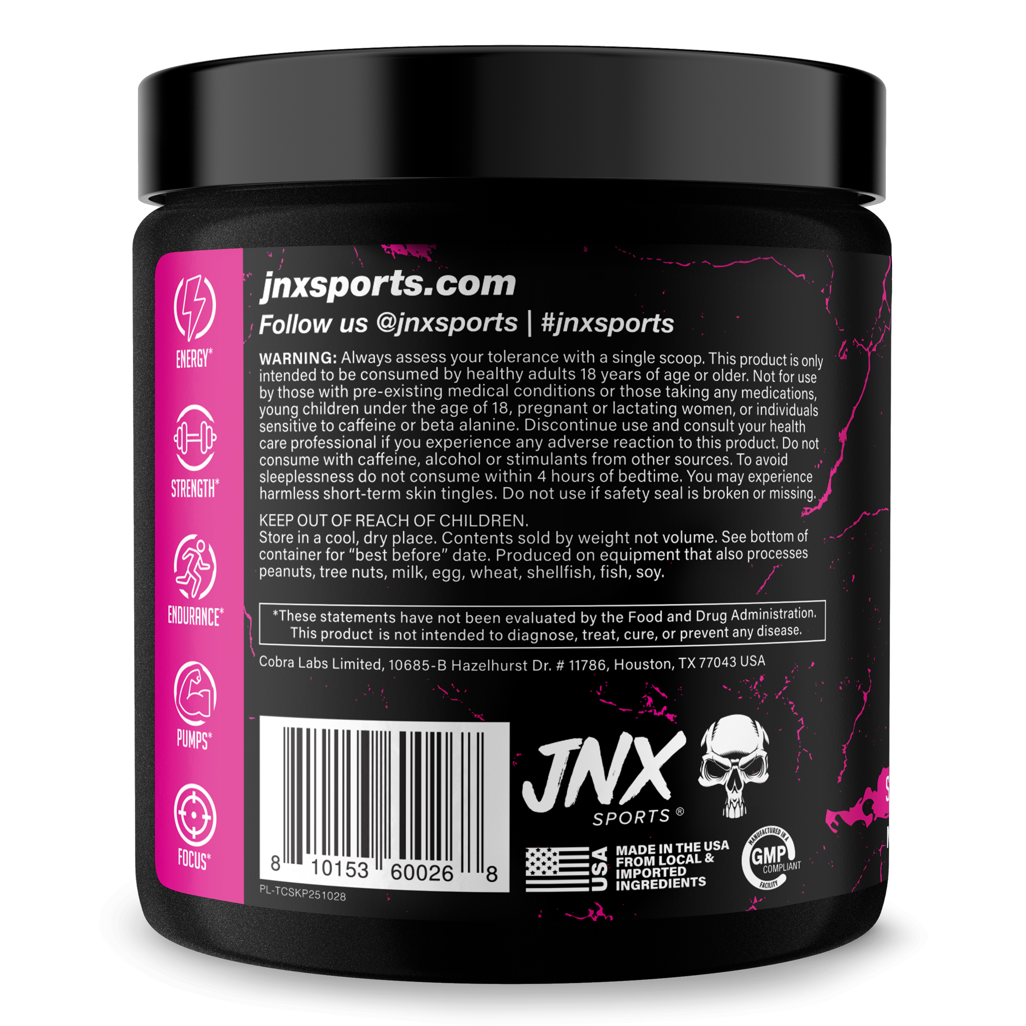 THE CURSE! High-Stim Pre-Workout - 17 Flavors