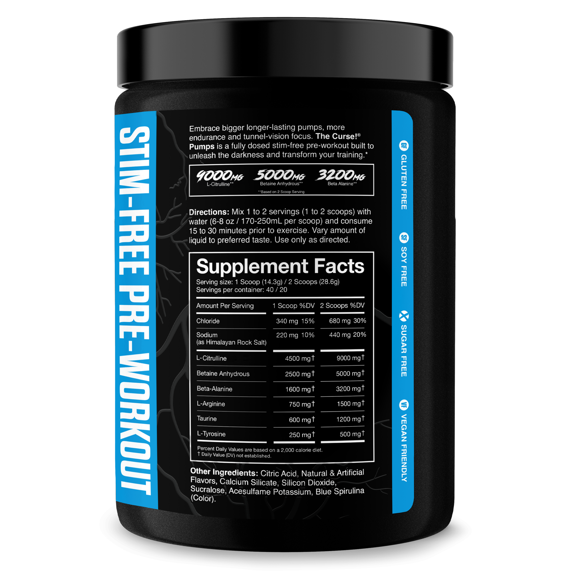 THE CURSE! Stim-Free Pump - 3 Flavors