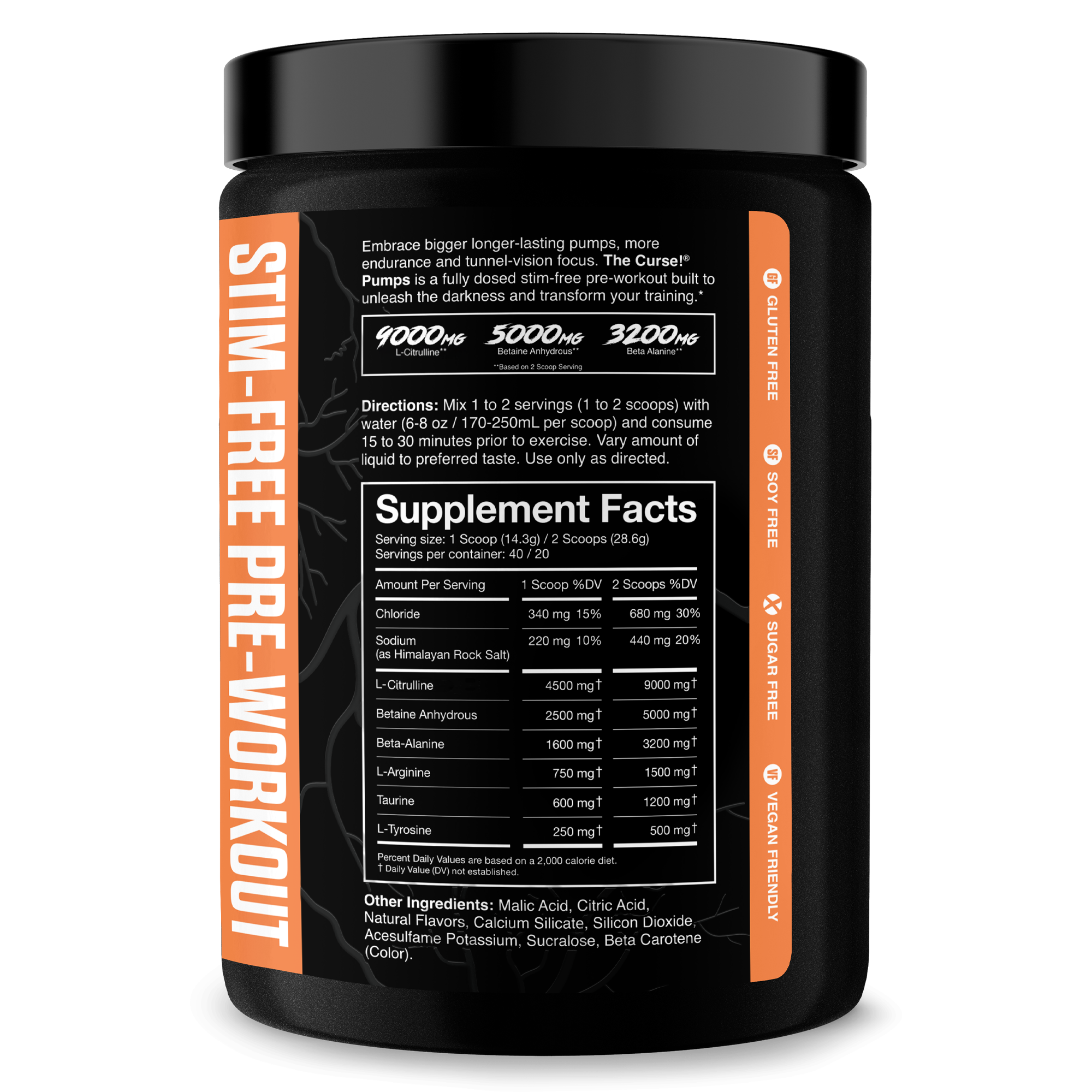 THE CURSE! Stim-Free Pump - 3 Flavors