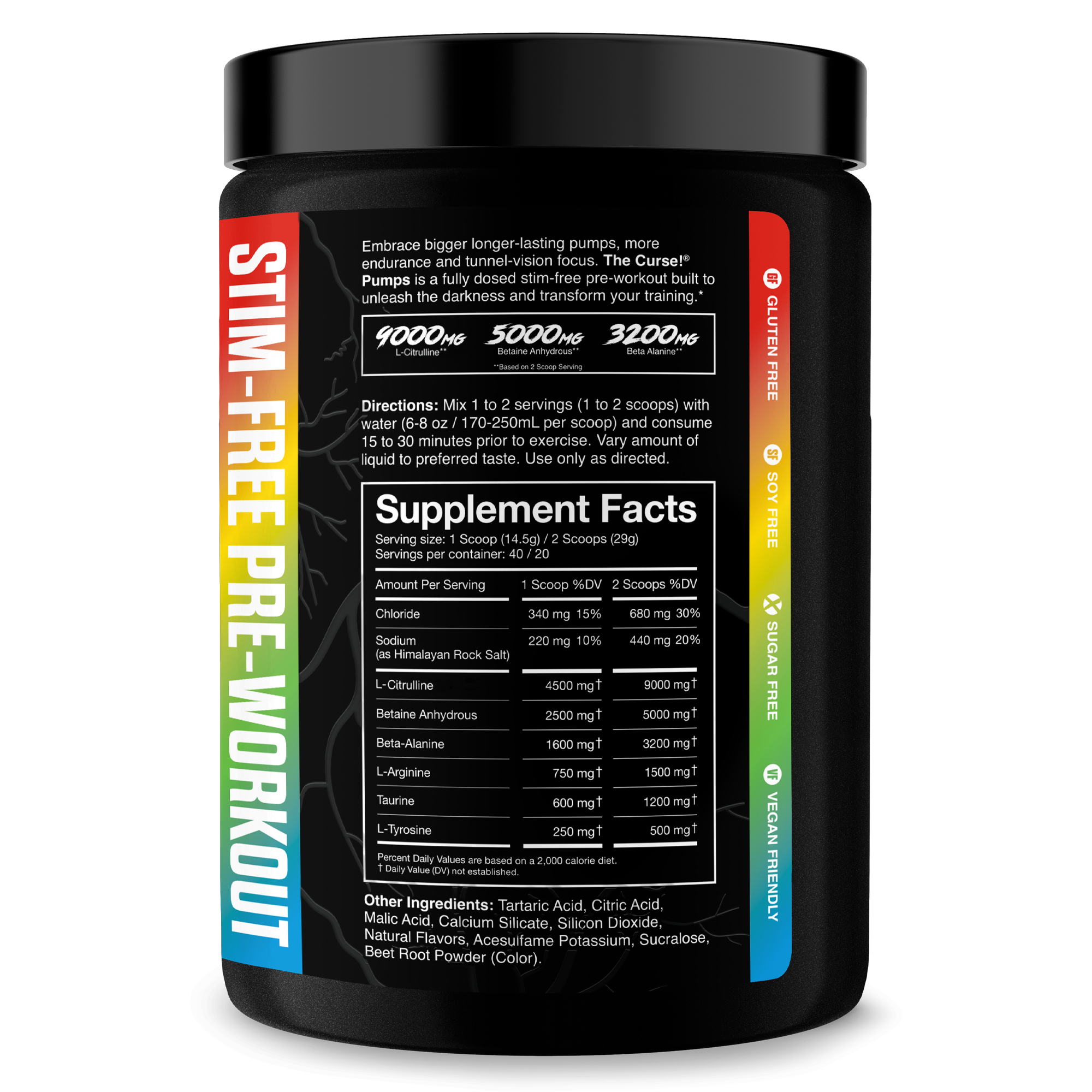 THE CURSE! Stim-Free Pump - 3 Flavors