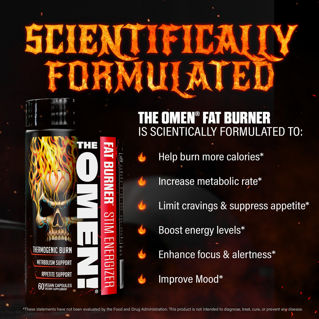 THE OMEN! Fat Burner - 60 Capsules