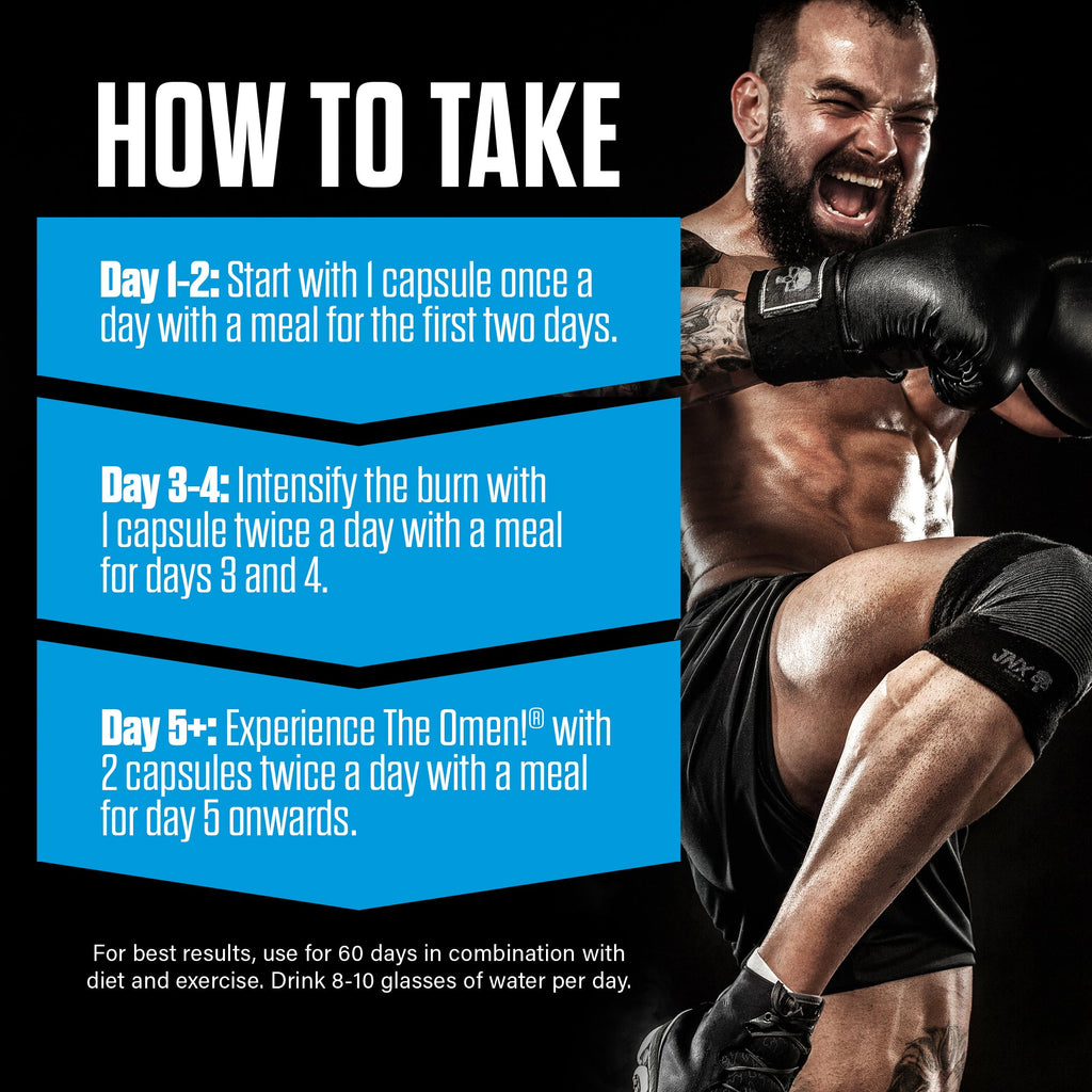 THE OMEN! Stim-Free Fat Burner - 100 Capsules