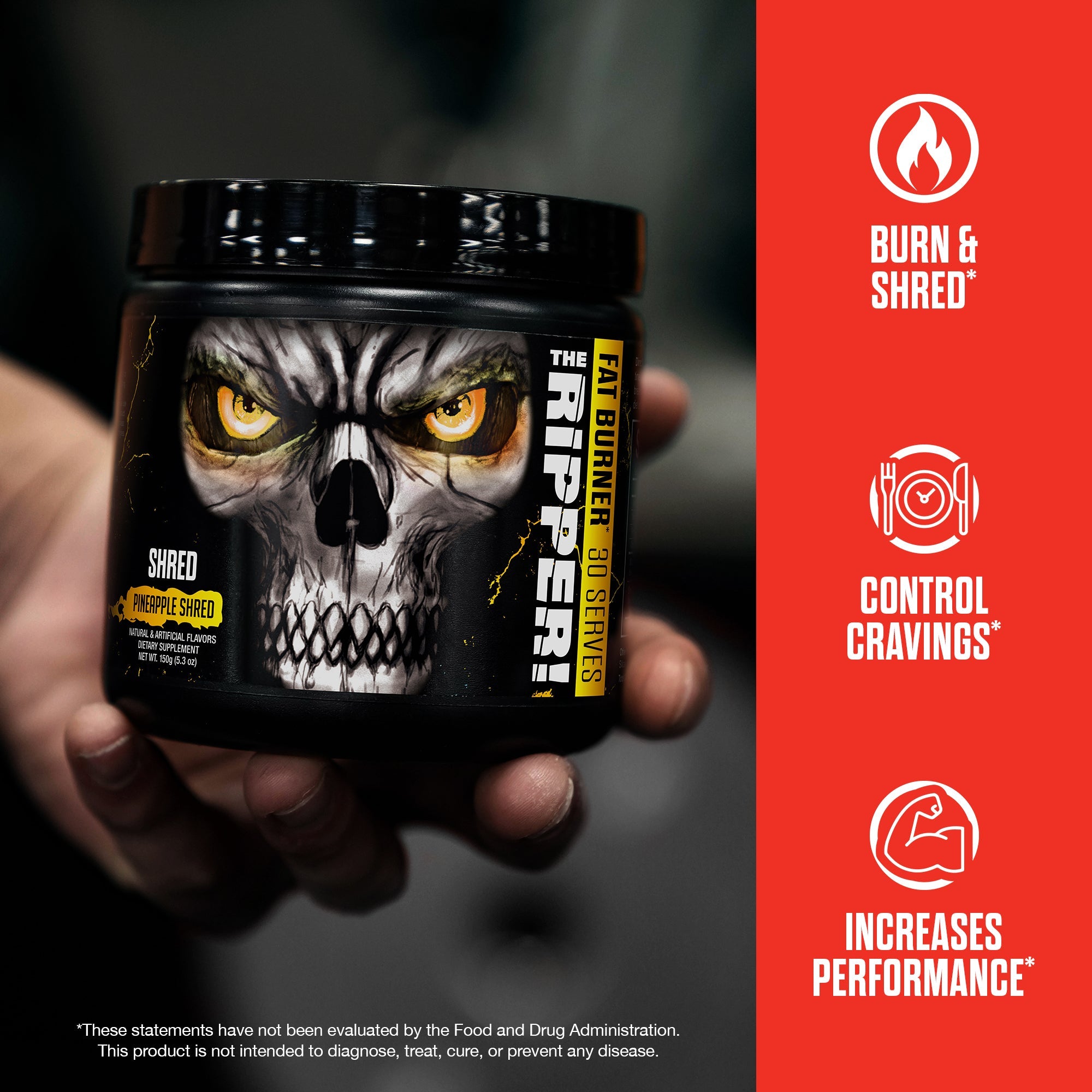 THE RIPPER! Fat Burner Powder - 11 Flavors
