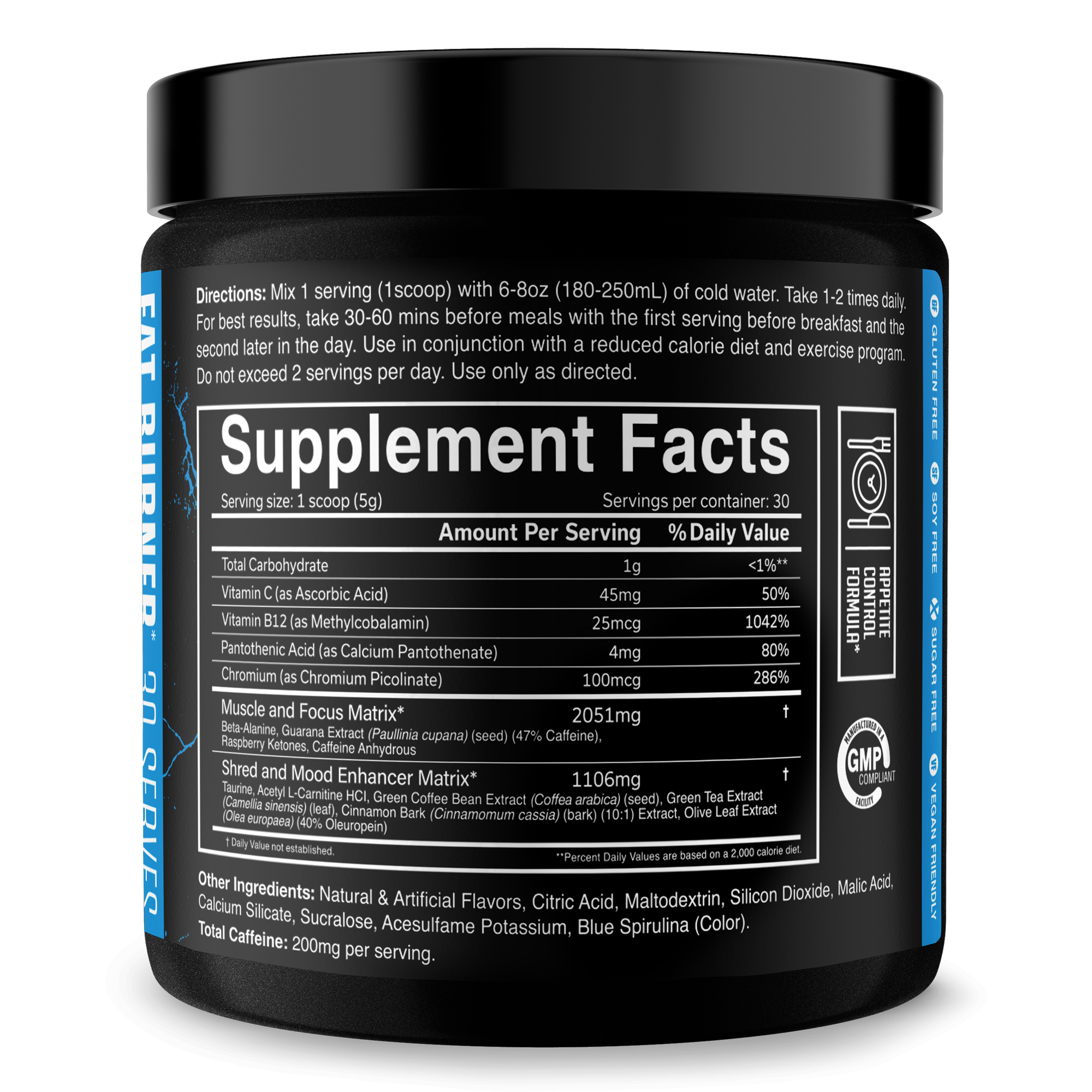 THE RIPPER! Fat Burner Powder - 11 Flavors