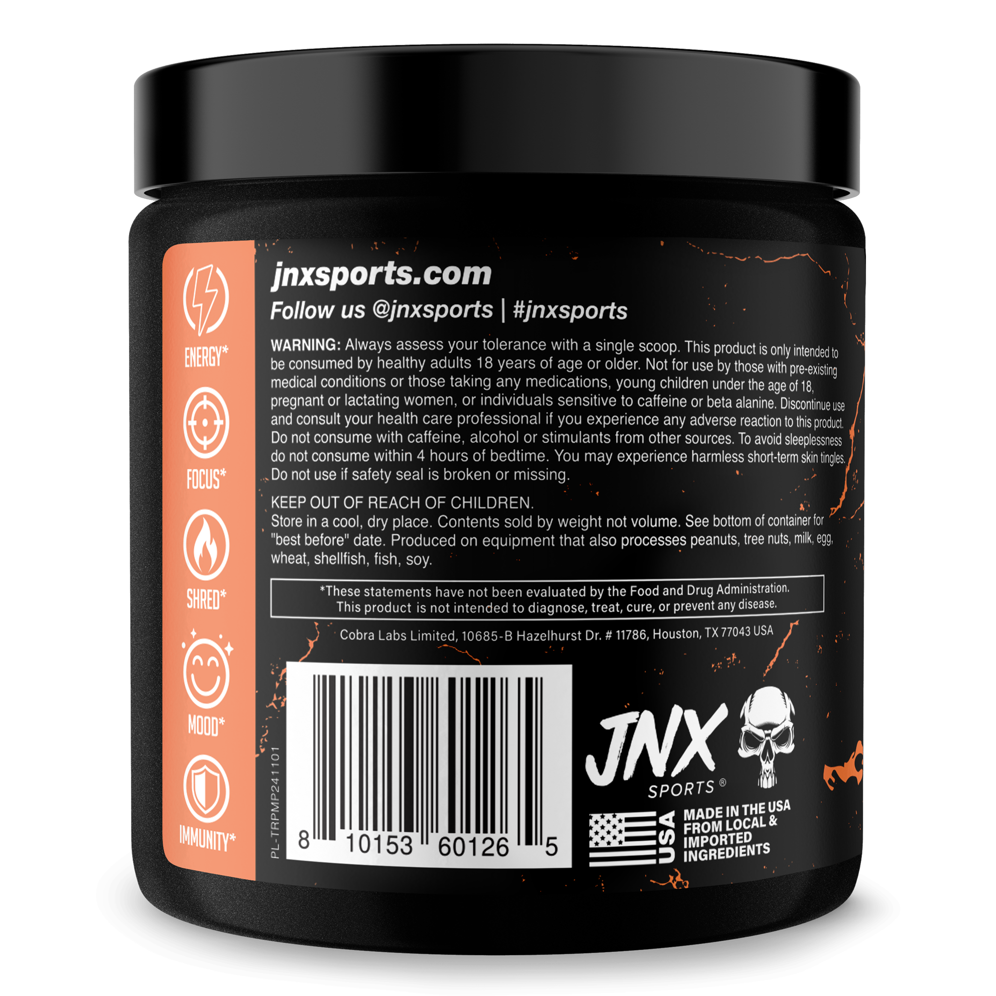THE RIPPER! Fat Burner Powder - 11 Flavors